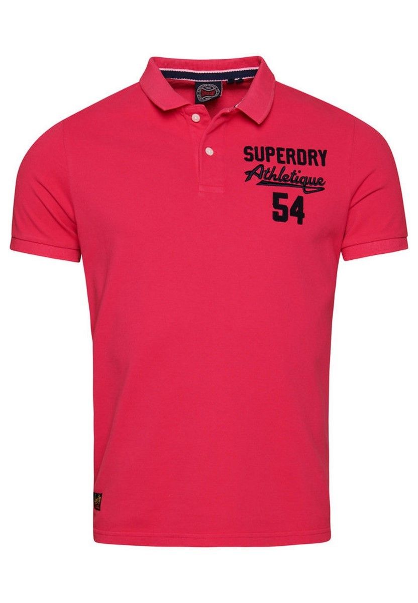 Superdry Vintage superstate polo Raspberry 00103829-FA9