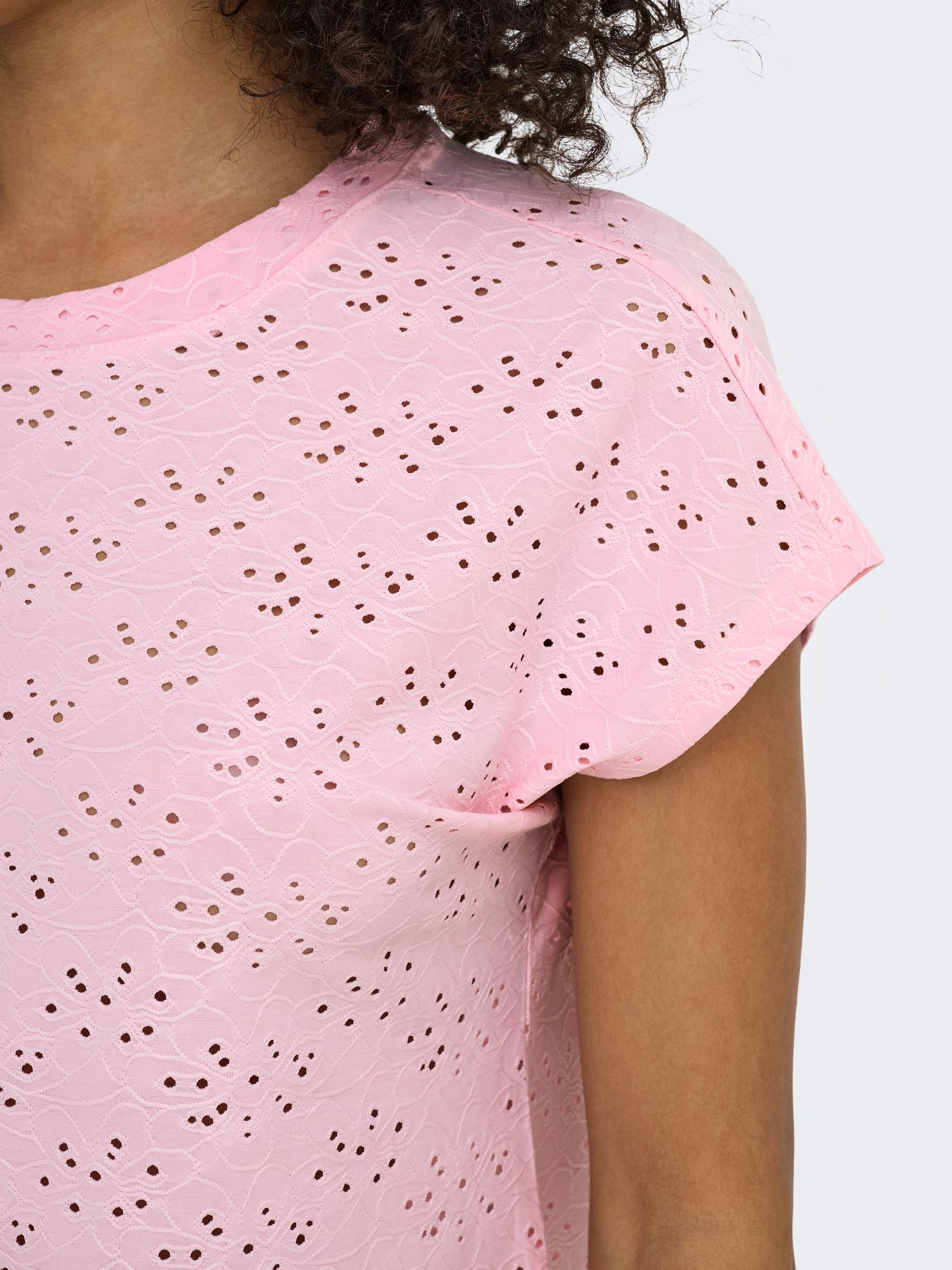 Only ONLSMILLA S/S TOP JRS NOOS Roseate Spoonbill 2900163816037