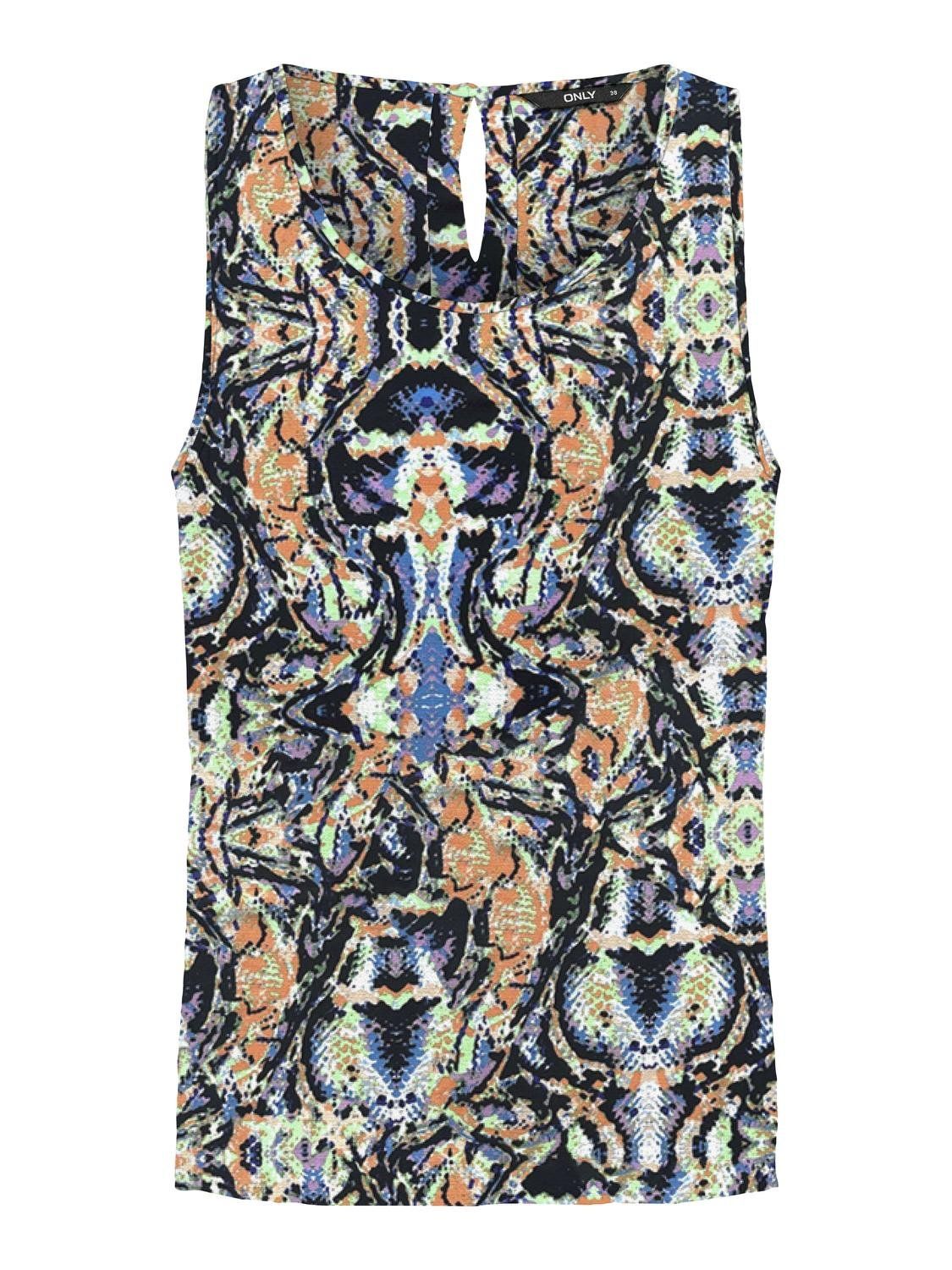 Only ONLNOVA LIFE S/L TOP AOP  PTM Summer Green/474 Wild graphic 2900146156013