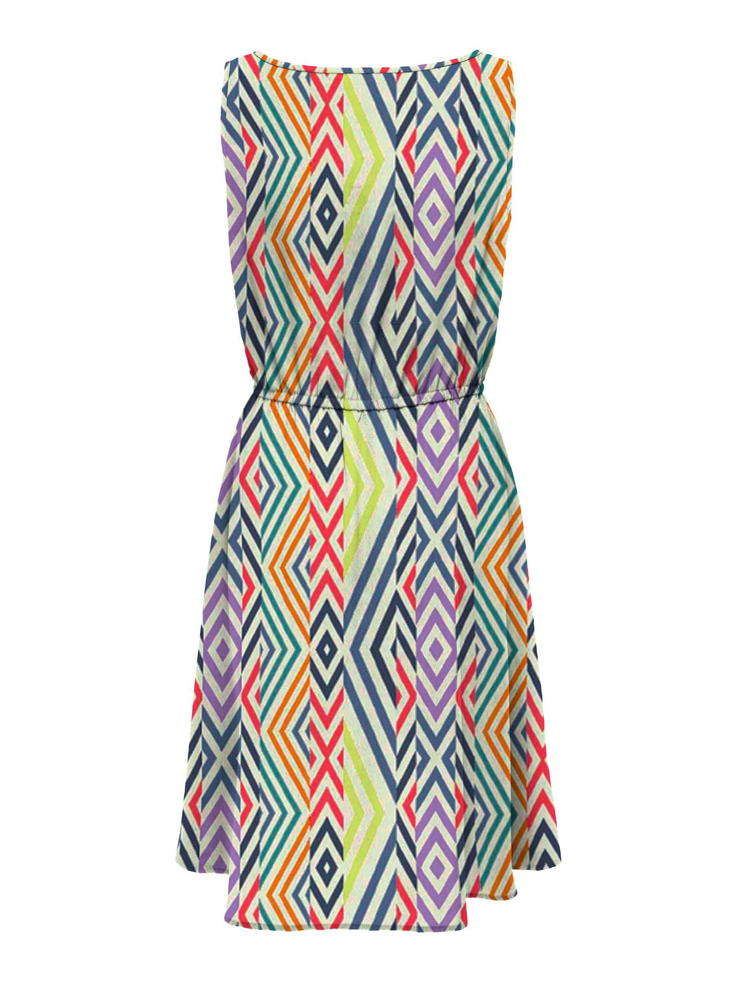 ONLNOVA LIFE S/L SARA DRESS AOP  PT
