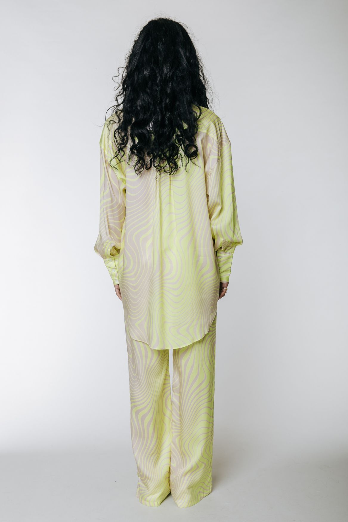 Colourful Rebel Tatum Liquid Blouse 712 lime 2900139055040