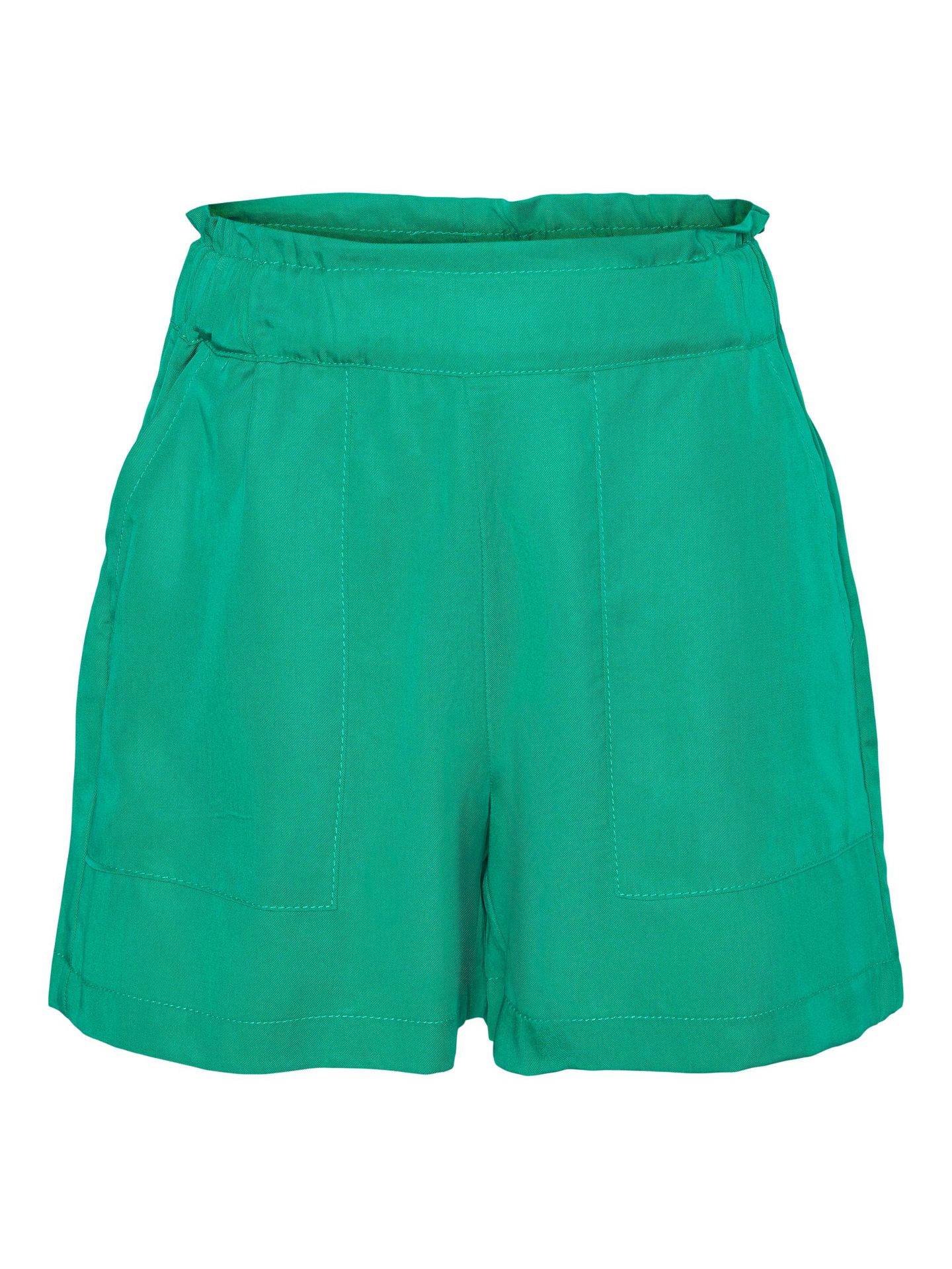 Vero Moda VMHARPER LOOSE SHORTS GA GIRL Bright Green 00103971-EKA26011400001262