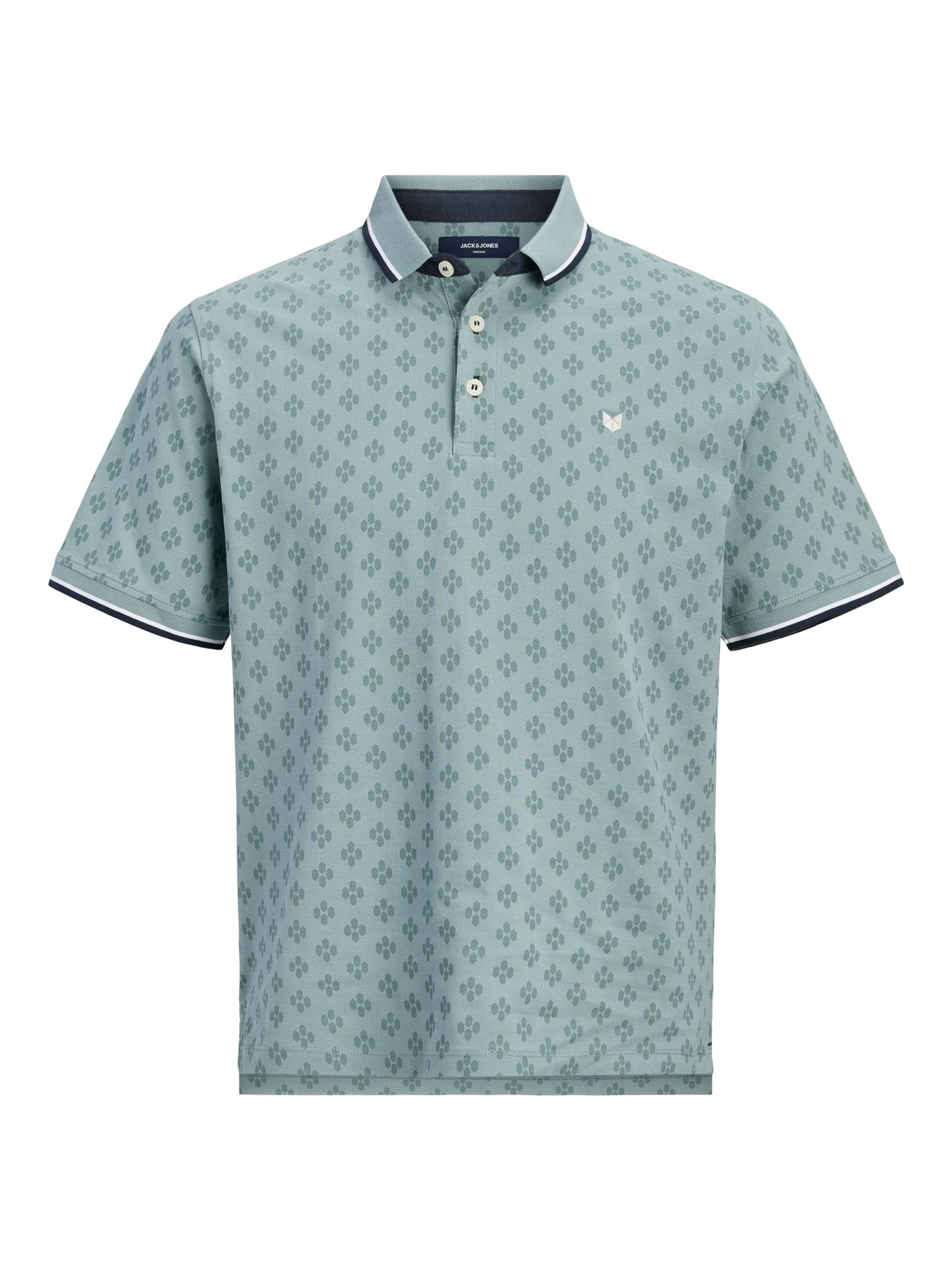 Jack & Jones JPRPAULOS PLAY AOP BLU. SS POLO Stormy Sea 00103978-EKA26011400002641
