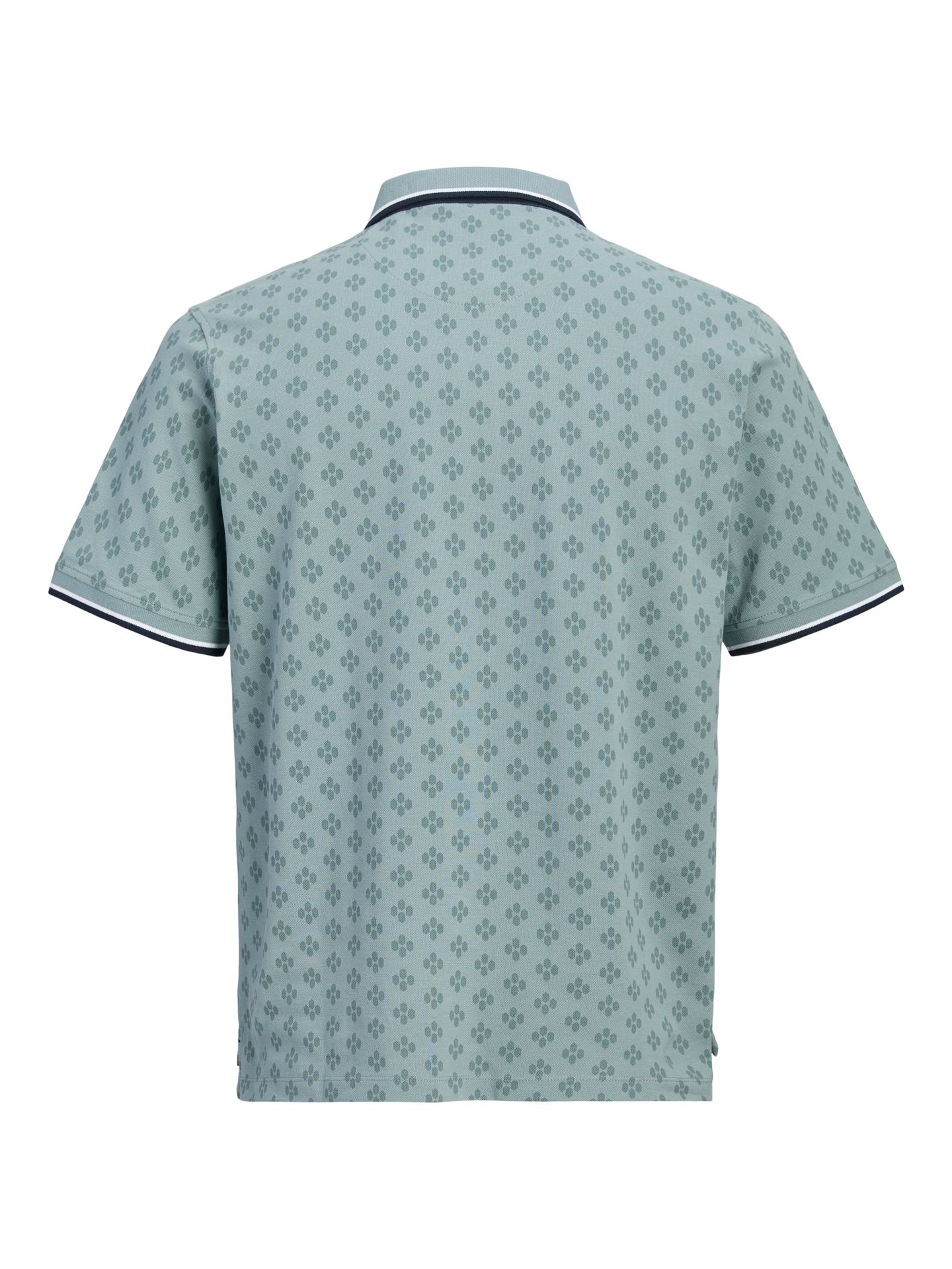 Jack & Jones JPRPAULOS PLAY AOP BLU. SS POLO Stormy Sea 2900165937044