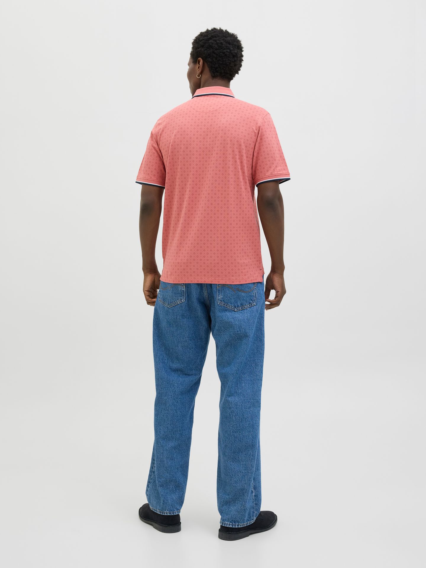 Jack & Jones JPRPAULOS PLAY AOP BLU. SS POLO Faded Rose/NEW 2900156005059