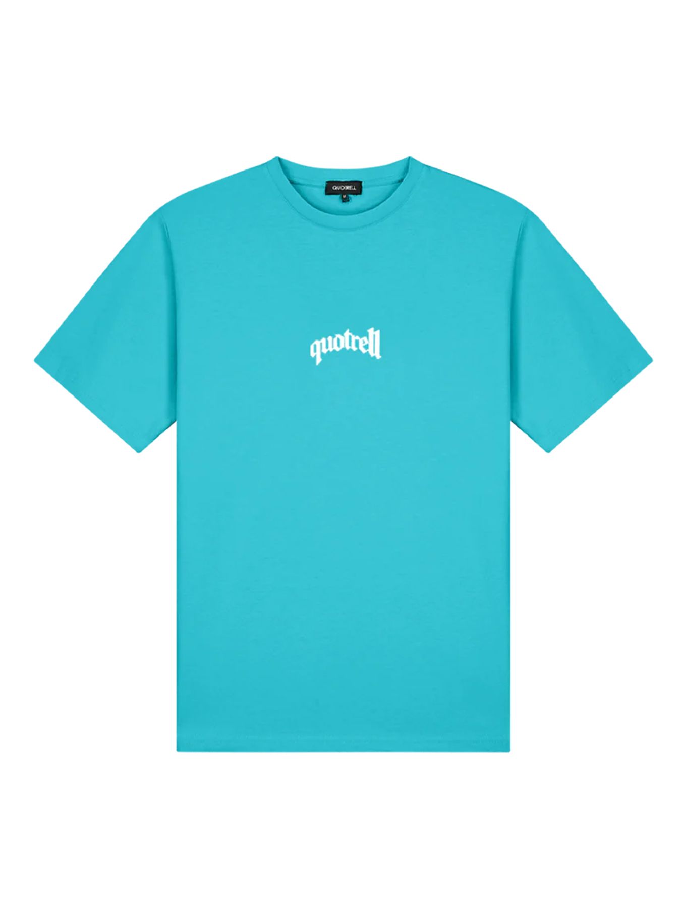 Quotrell Global unity t-shirt Aqua/White 00104042-AWI