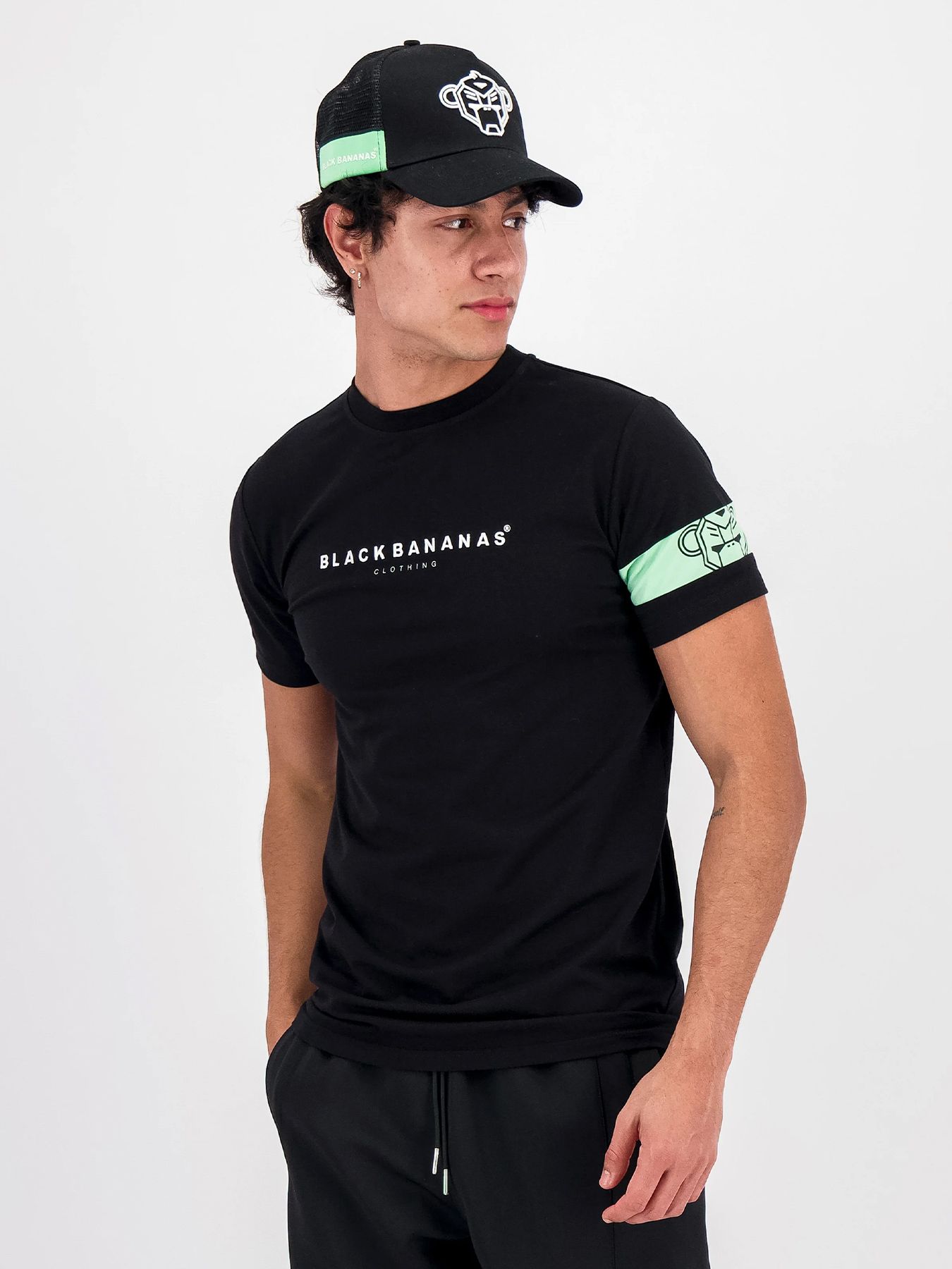 Black Bananas Commander tee Black 00104101-999
