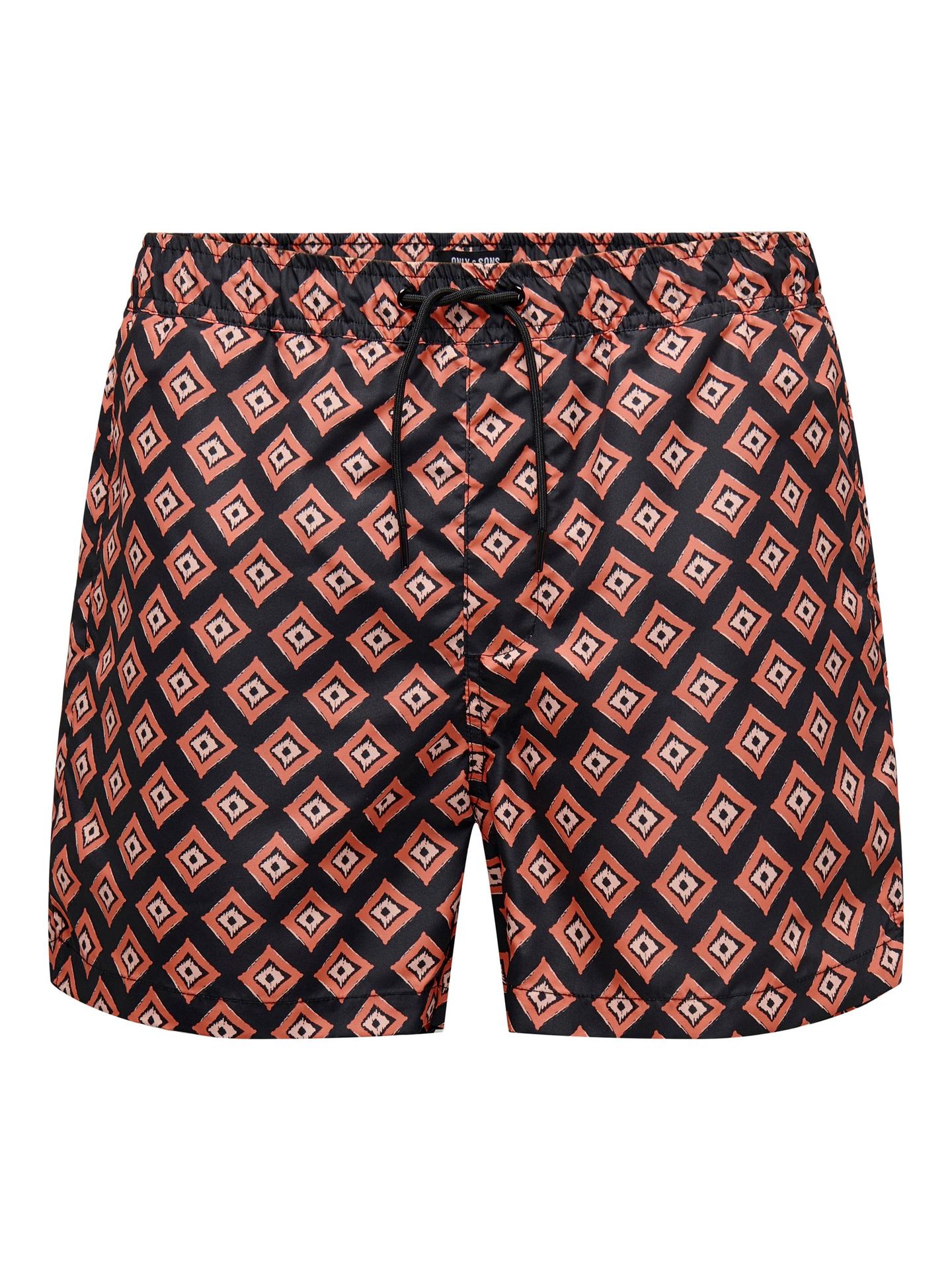 Only & Sons ONSTED LIFE SHORT SWIM RETRO AOP Coral 00104123-EKA26011400001544