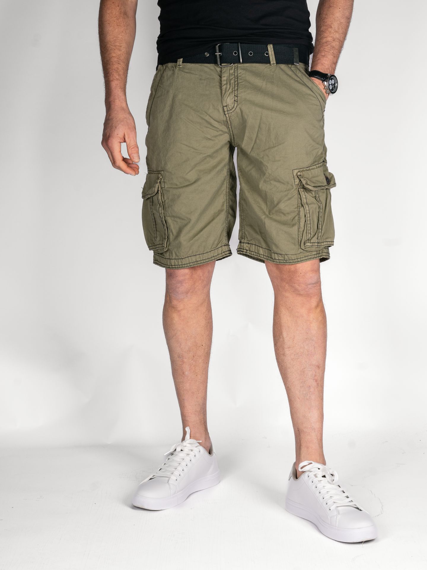 Cars jeans Short Durras 18 18 olive 2900139417039