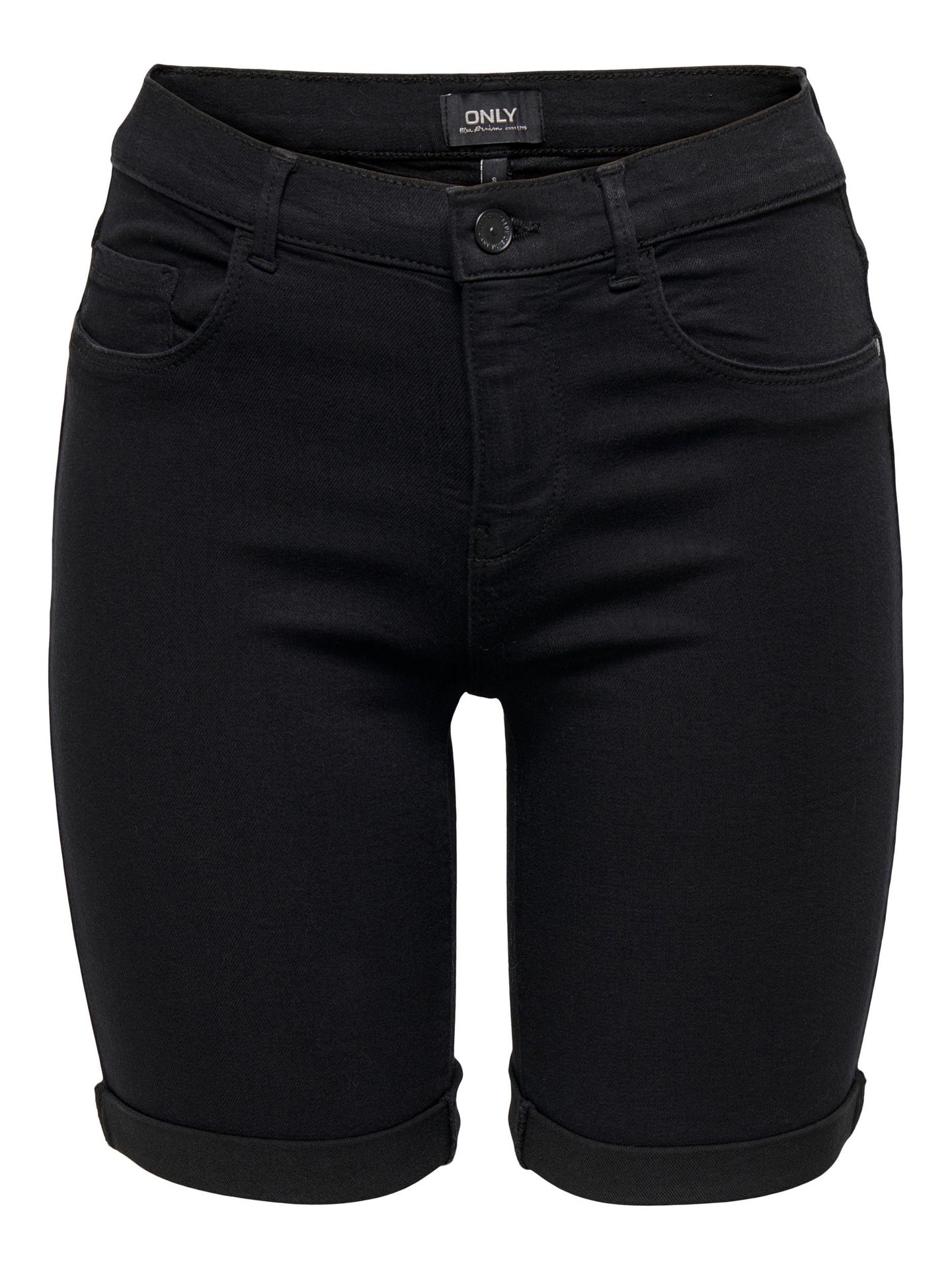 Only ONLRAIN LIFE MID LONG DNM SHORTS NO Black 2900139469045