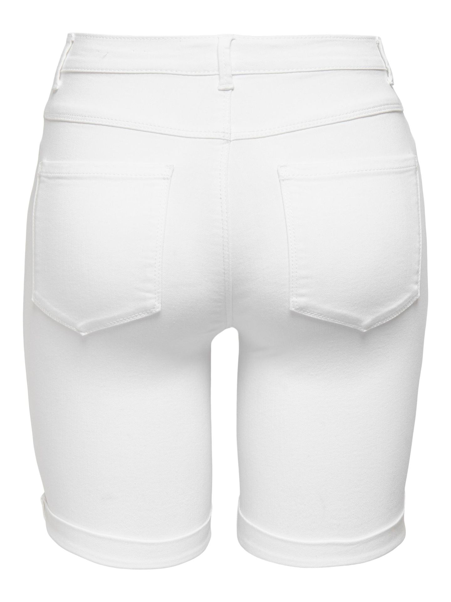 Only ONLRAIN LIFE MID LONG DNM SHORTS NO White 2900139496010
