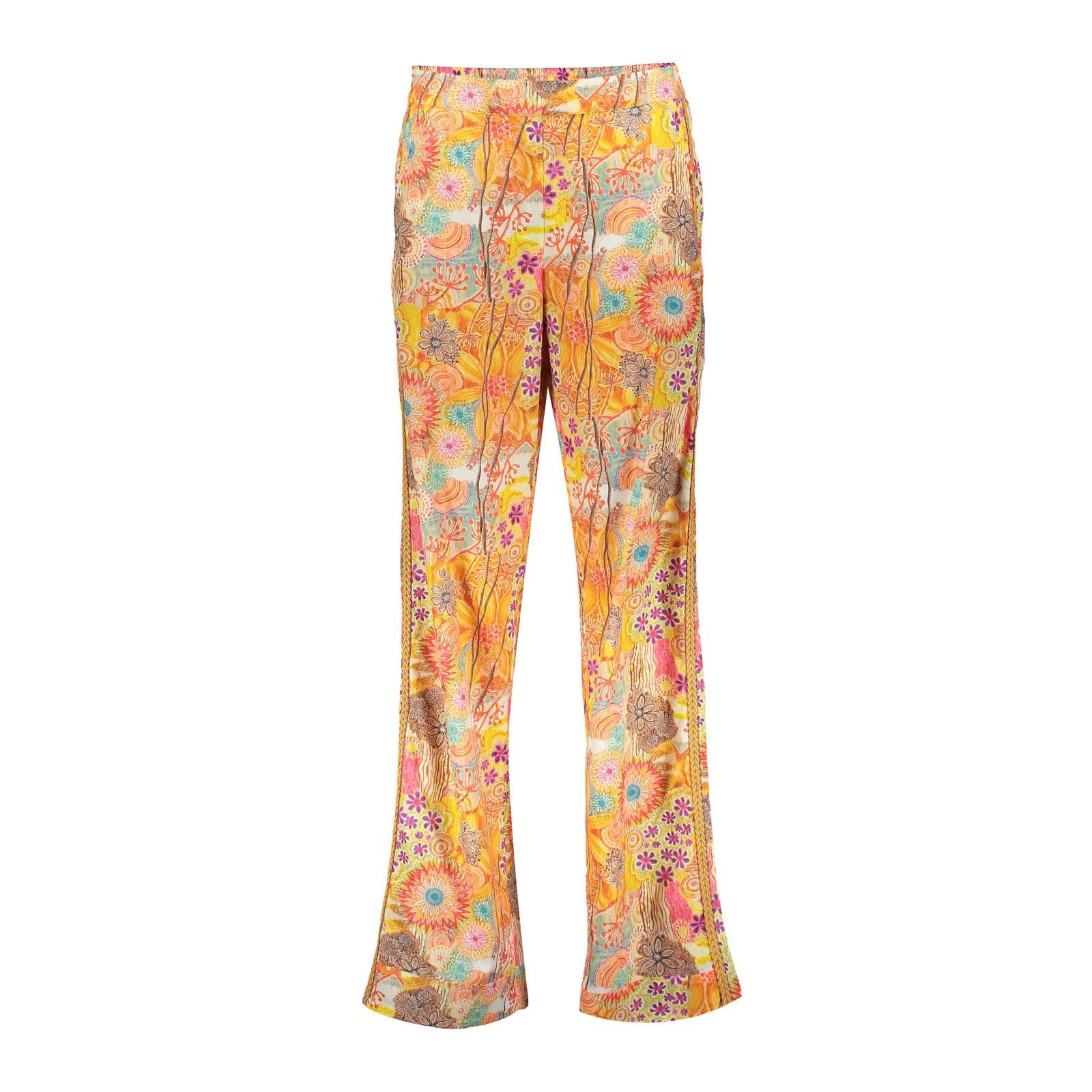 geisha Pants multicolor flowers 250 orange/pink multi 00104212-EKA26013800000002