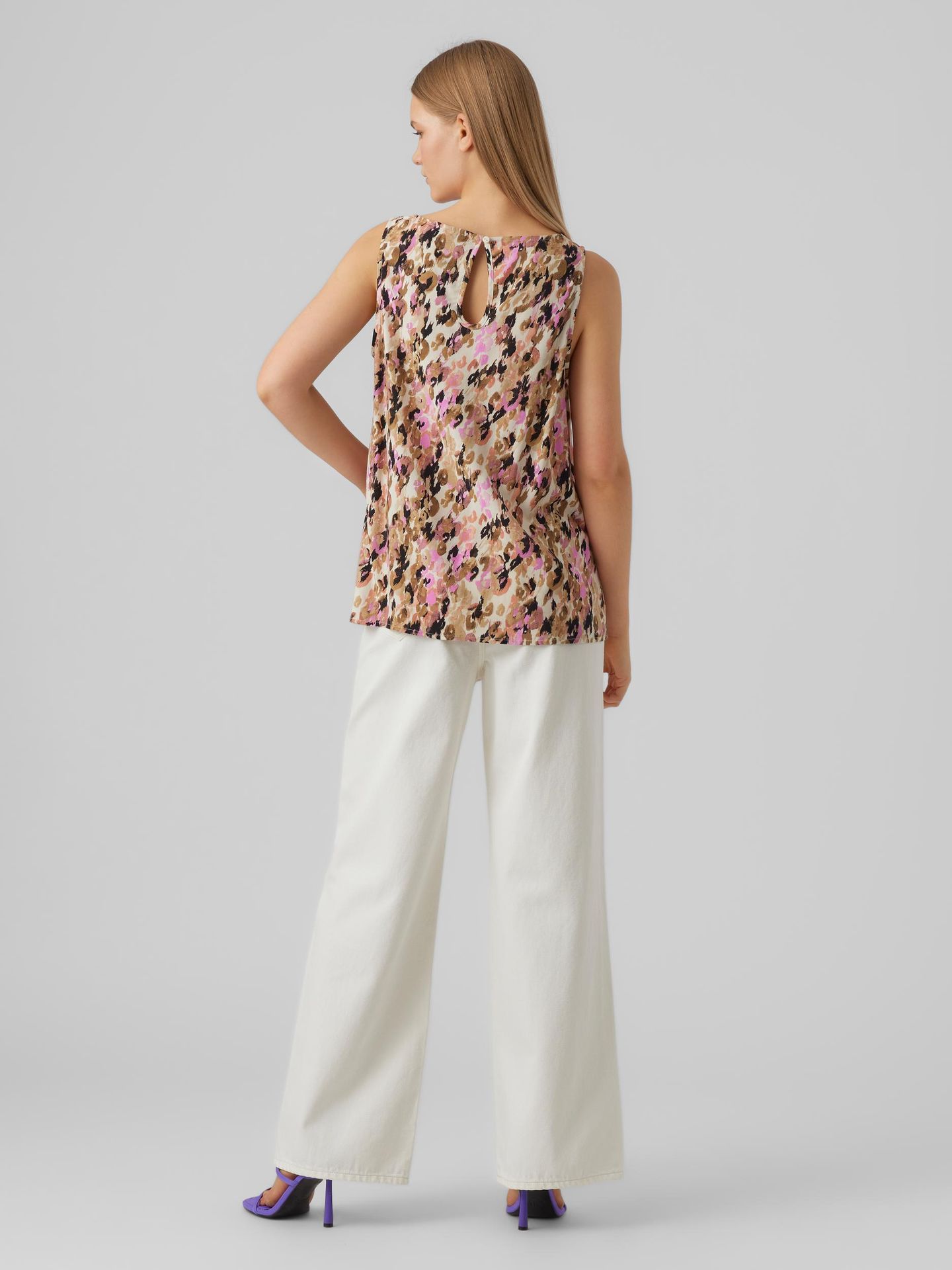 Vero Moda VMEASY SL TANK TOP R1 WVN GA Tigers Eye/Ofreya 2900139823021