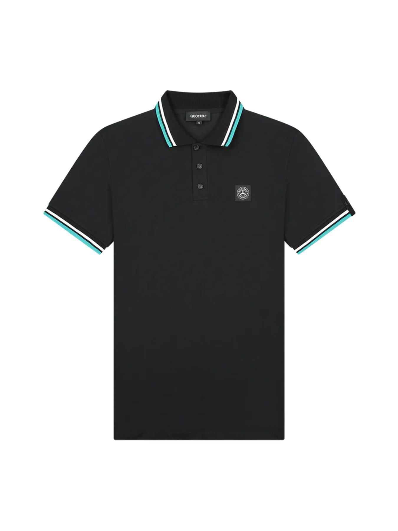 Quotrell Ithica polo Black/White 00104483-904
