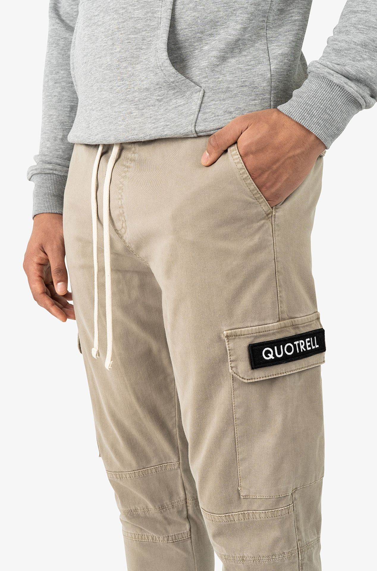 Quotrell Casablanca cargo pants Sand/Black 2900140090061