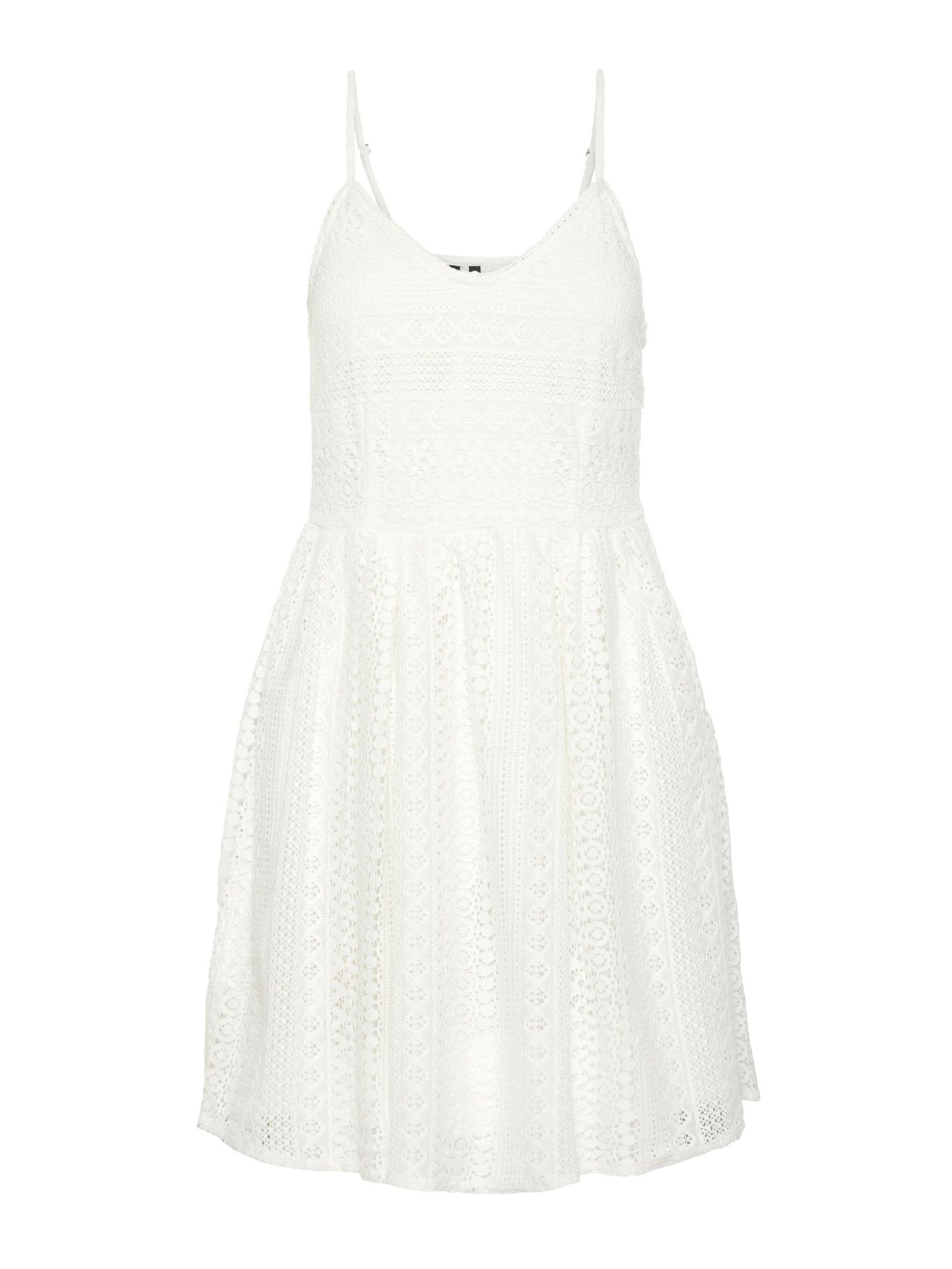 Vero Moda VMHONEY LACE PLEATED SINGLET DRESS Snow White 00104497-EKA26011400000350