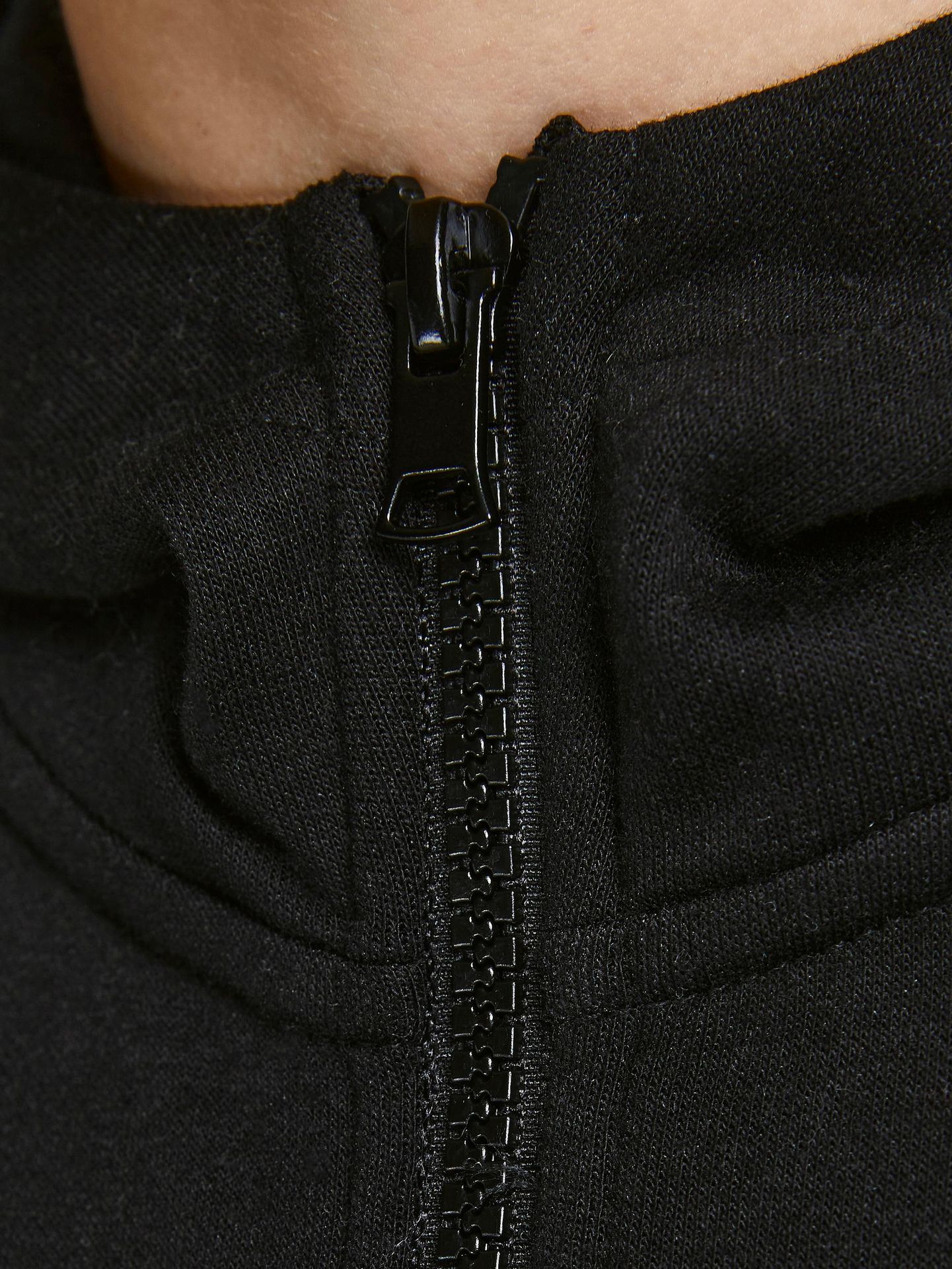Jack & Jones JCOAIR SWEAT ZIP HOOD NOOS JNR Black 2900140564012
