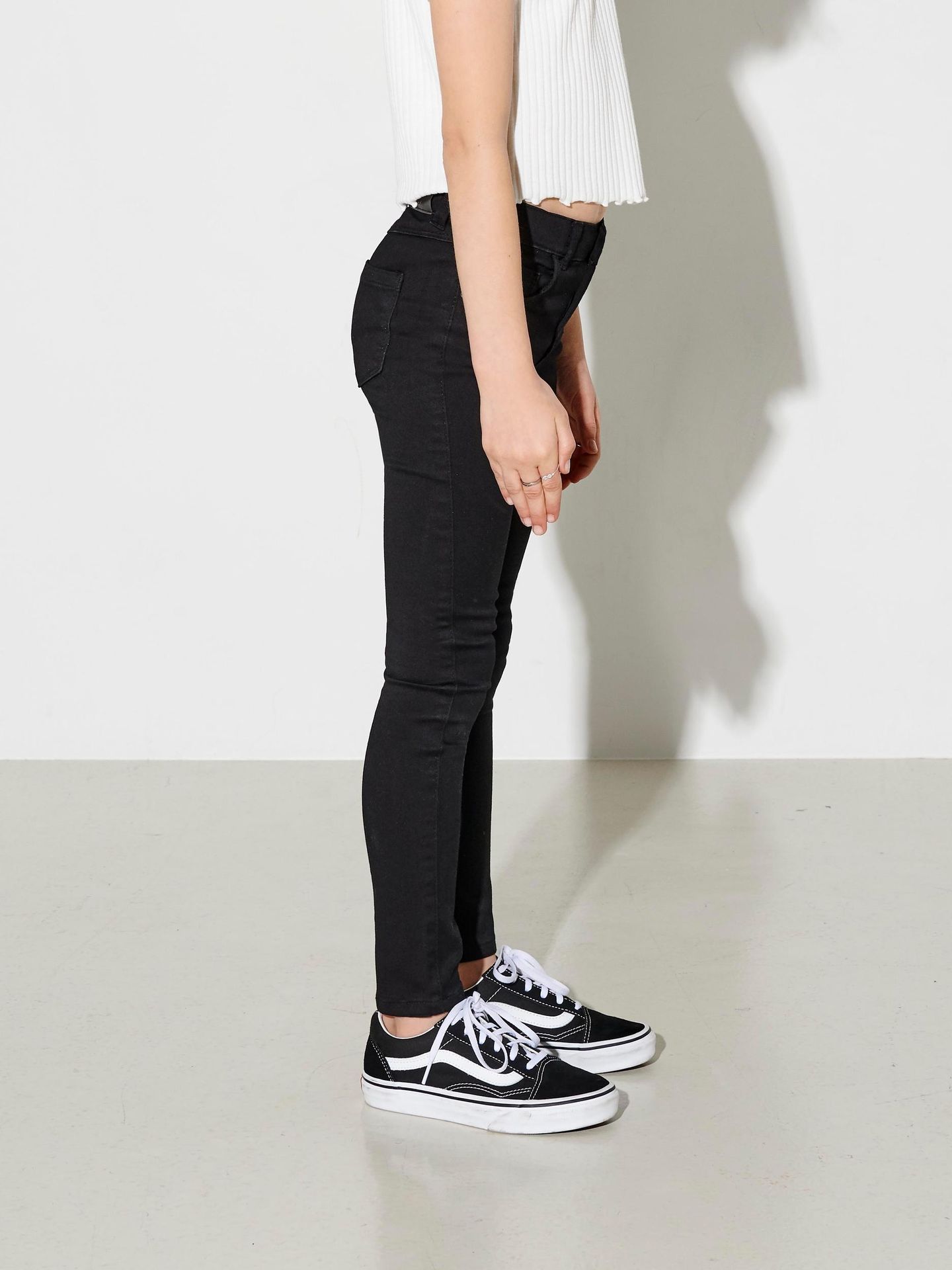 Kids Only KOGROYAL LIFE REG SKINNY JEANS 600 Black 2900140309071