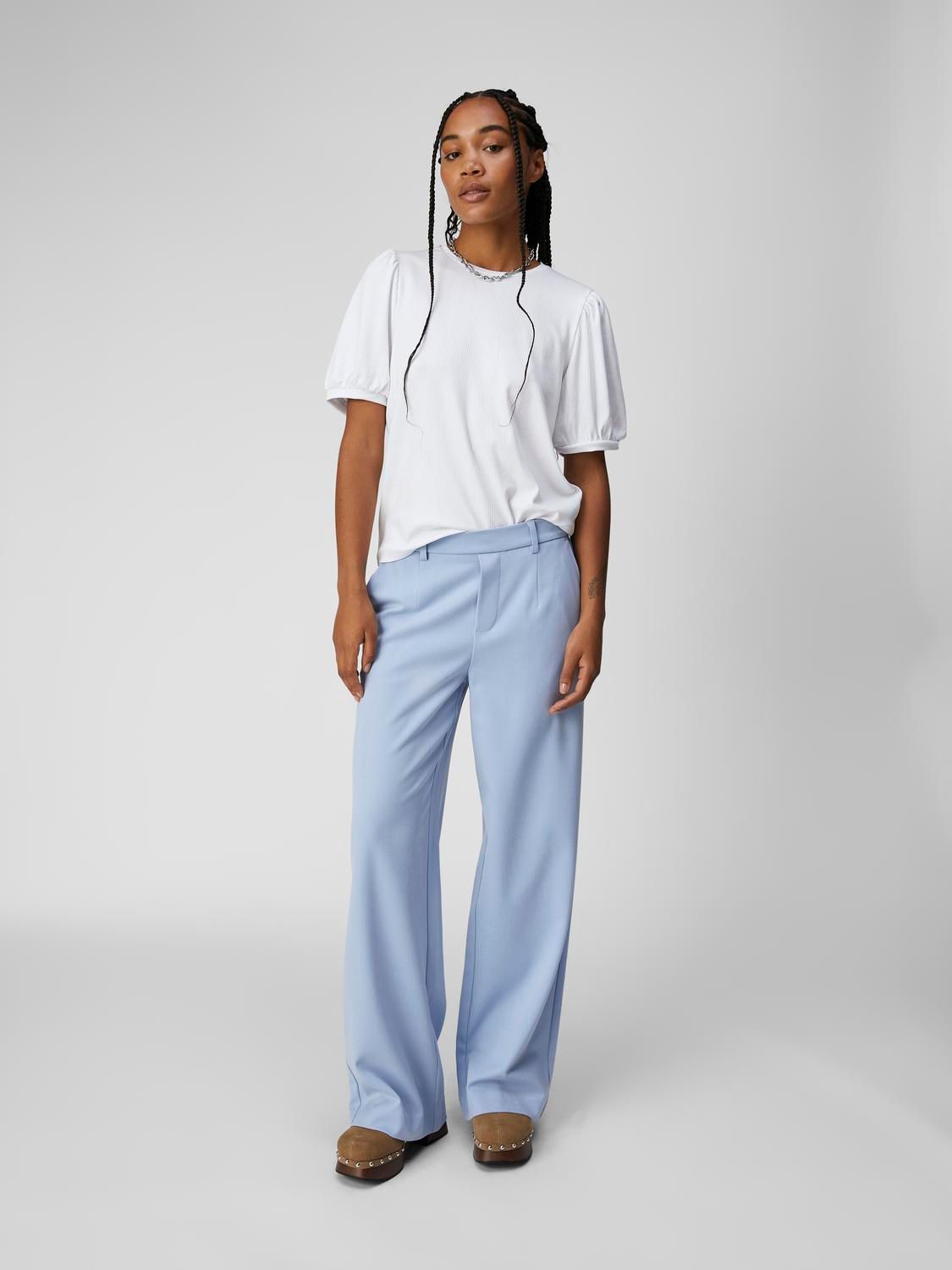 Object OBJJAMIE S/S TOP NOOS White 2900145881046