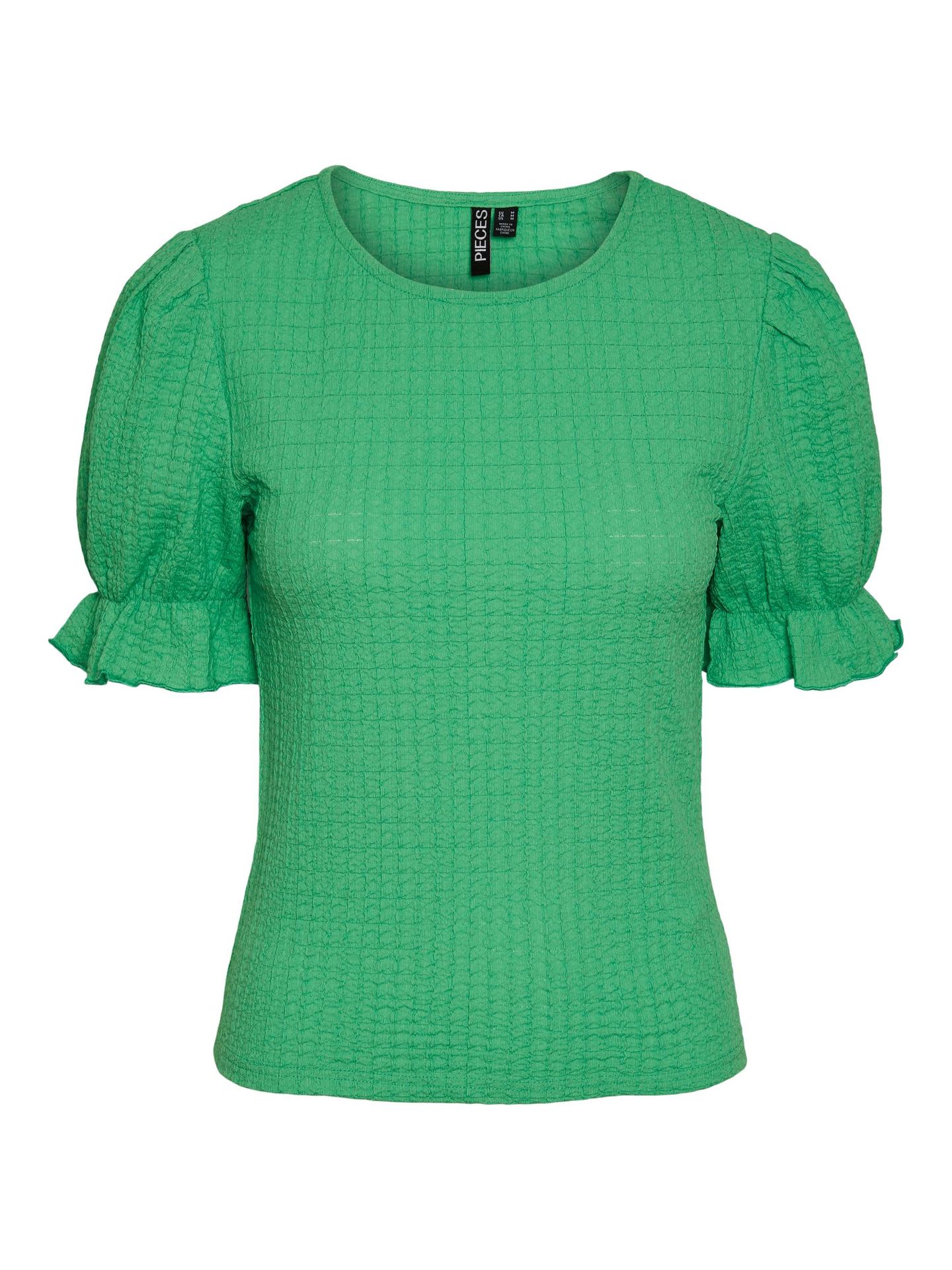 Pieces PCLULLU SS TOP BC Poison Green 00104674-EKA26011400001572