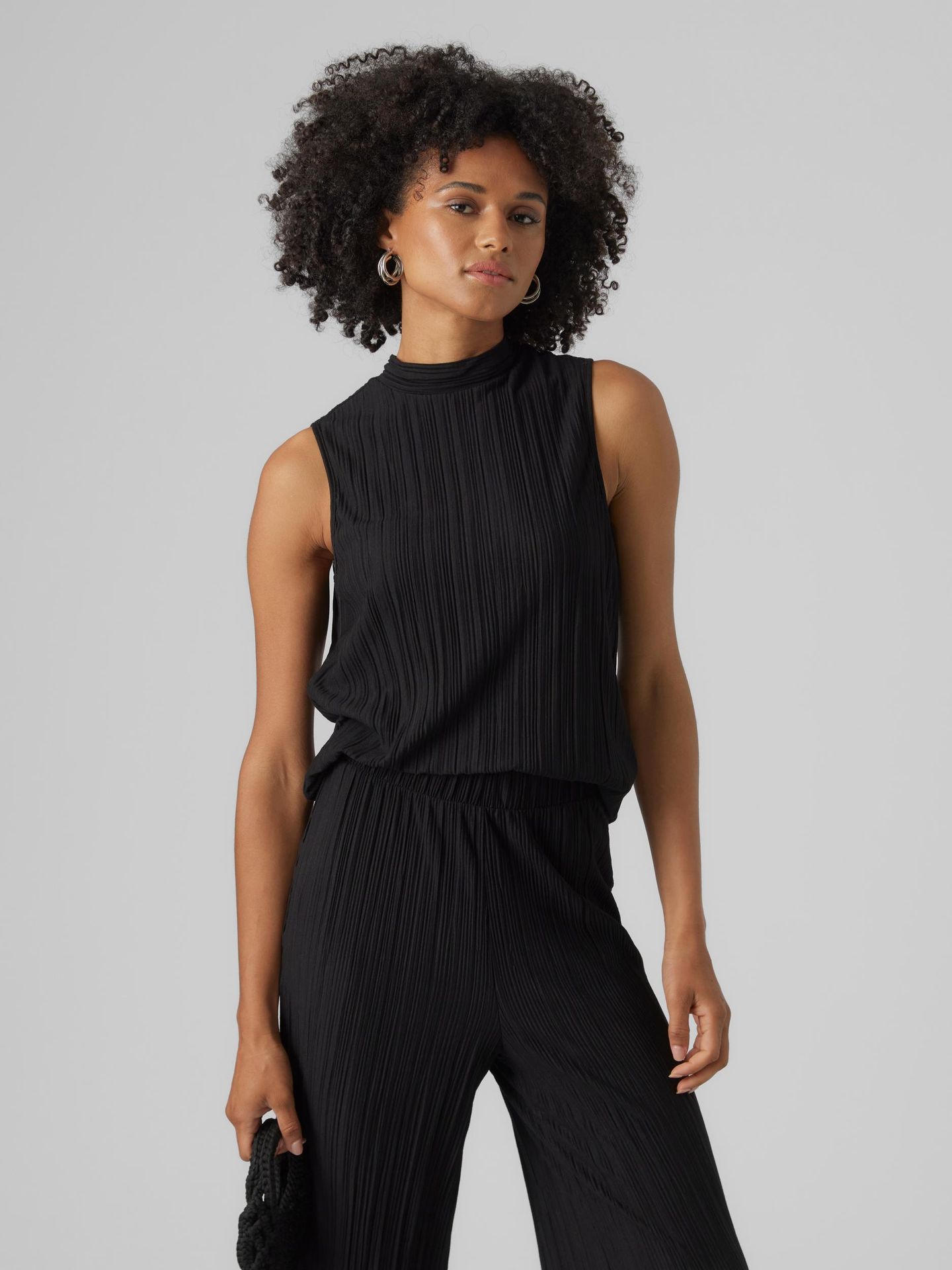 Vero Moda VMCIRA SL TOP JRS BOO Black 2900140437033