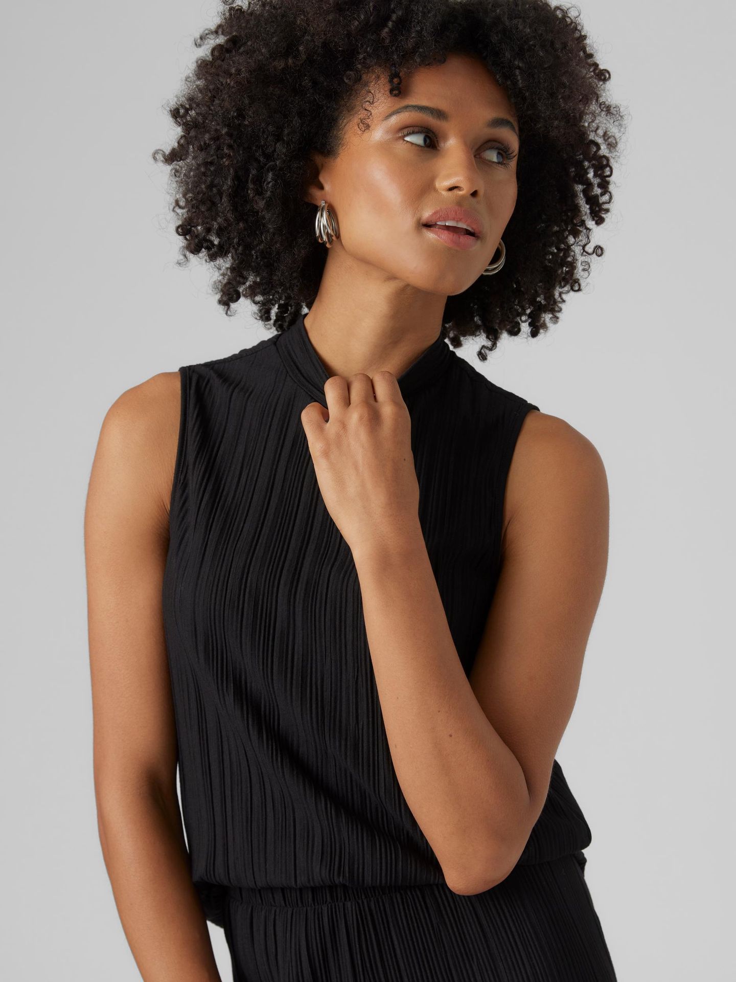 Vero Moda VMCIRA SL TOP JRS BOO Black 2900140437033