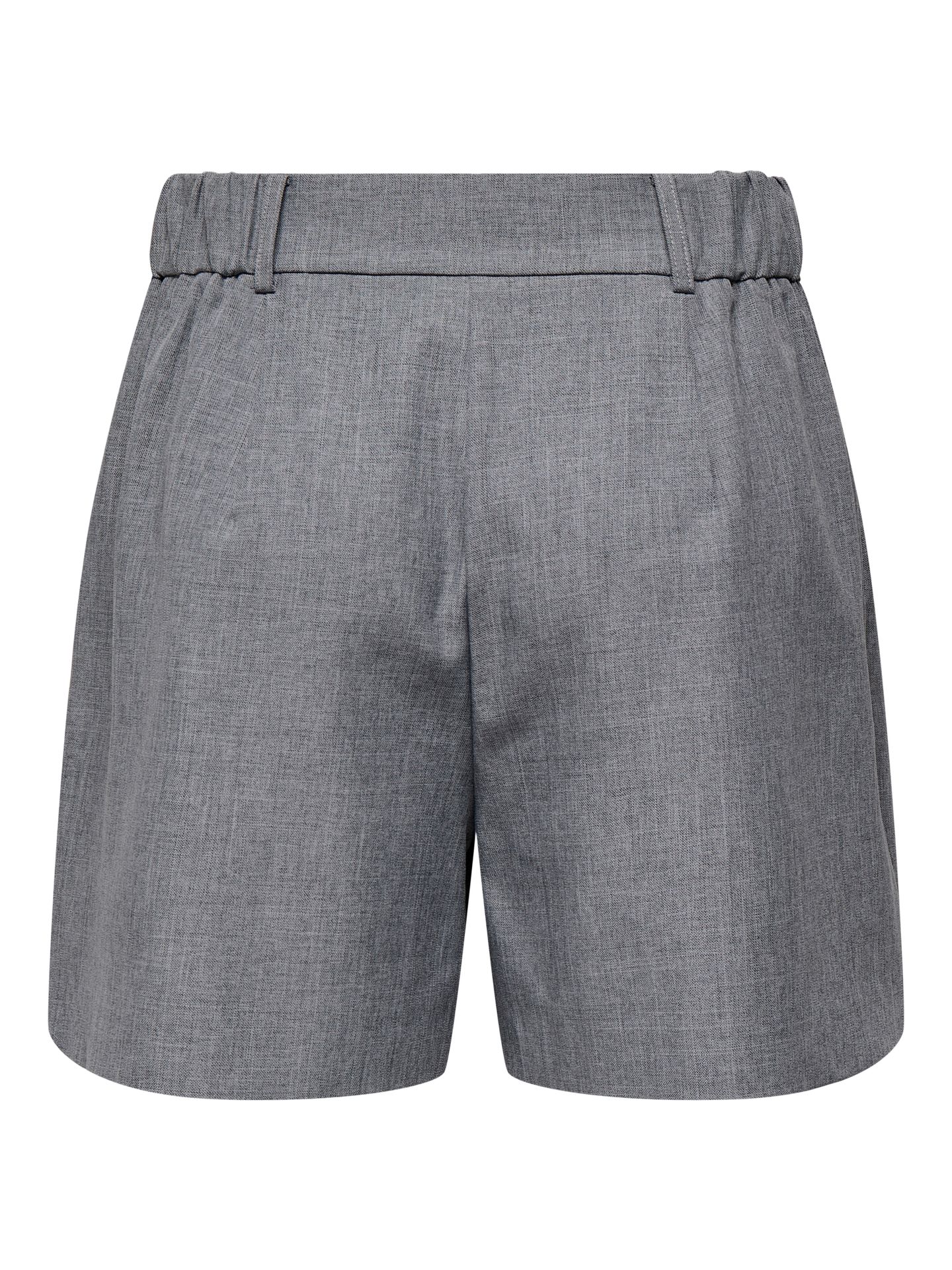 Only ONLLINDA HW MEL SHORTS TLR Medium Grey Melange 00104701-EKA26011400000762