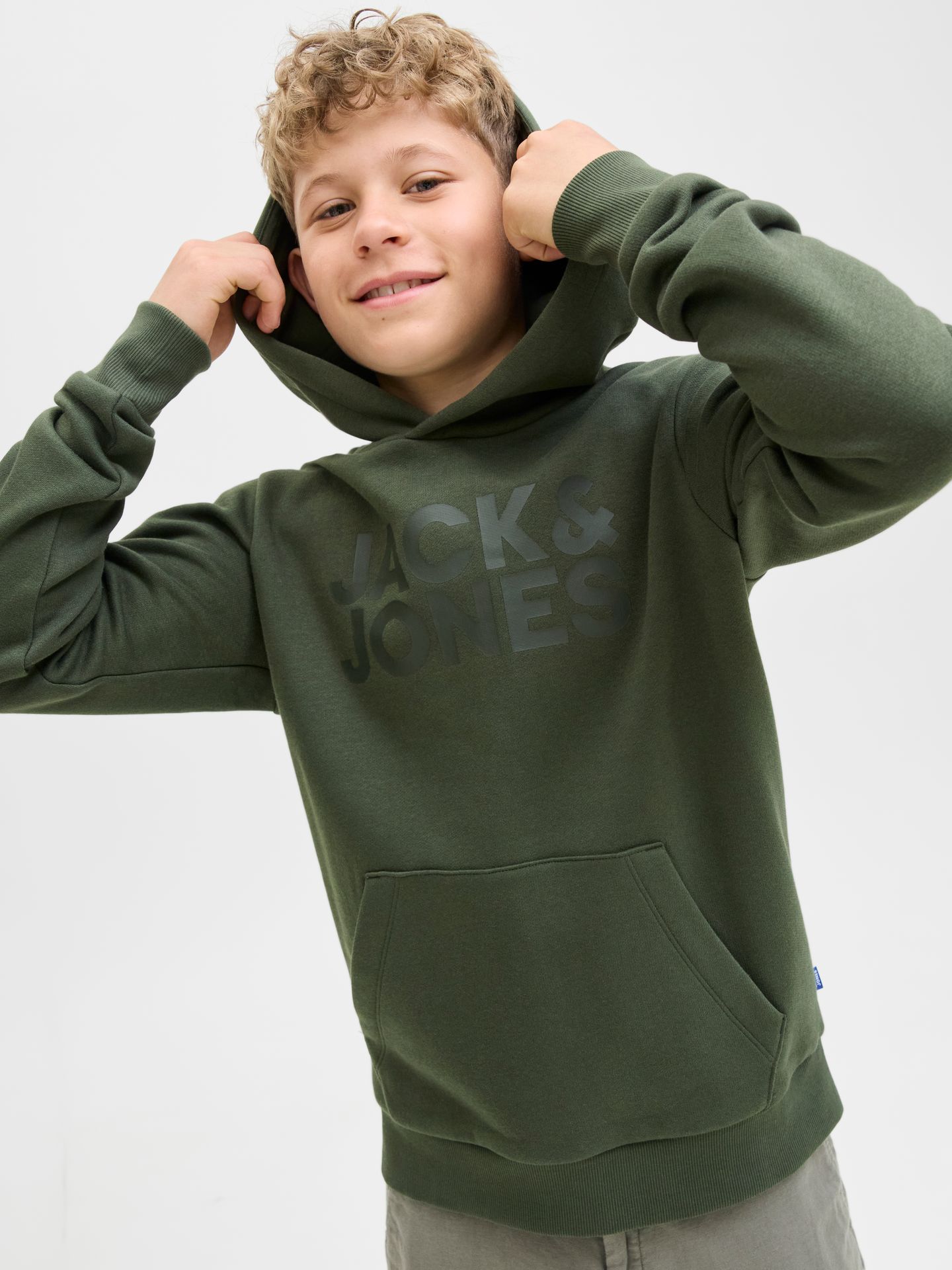 Jack & Jones JJECORP LOGO SWEAT HOOD NOOS JNR Duffel Bag/BIG TONAL 2900152540011