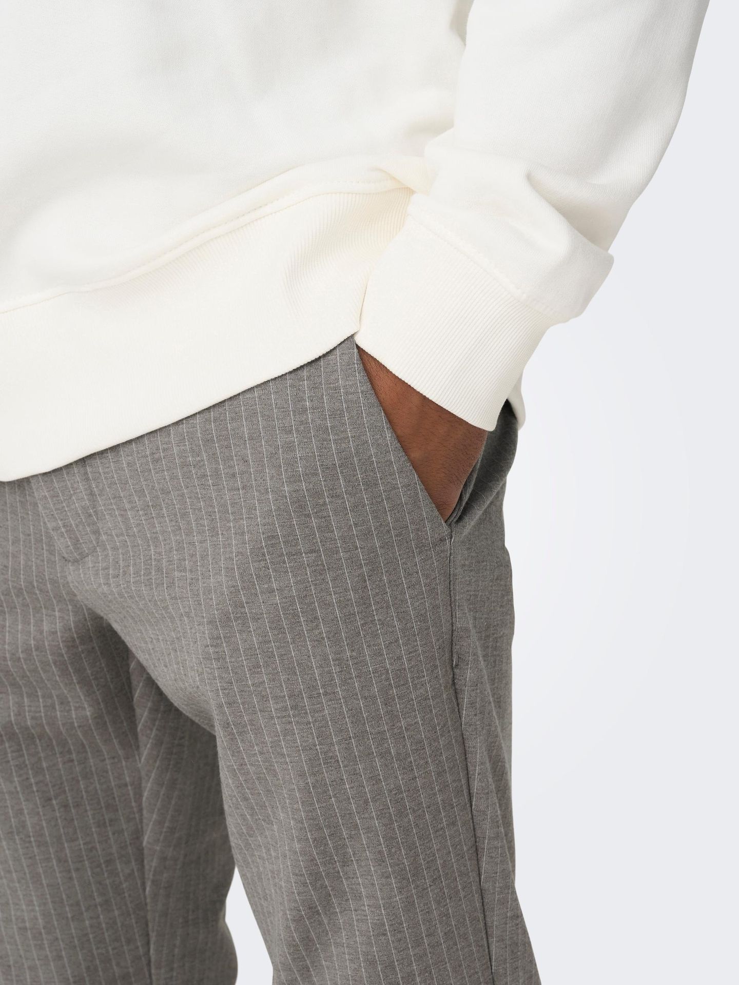 Only & Sons ONSMARK PANT STRIPE GW 3727 NOOS Teak 2900140522142