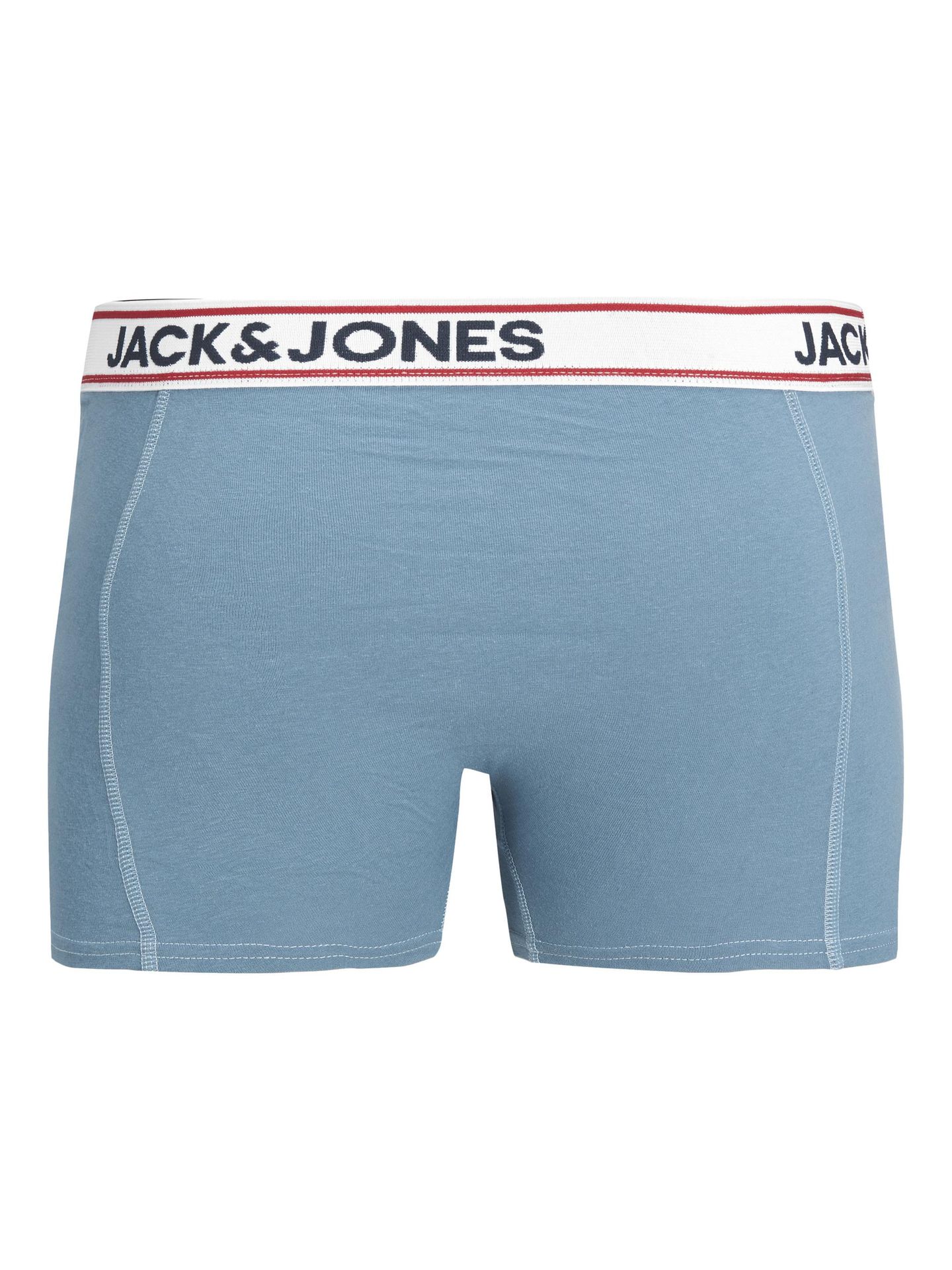 Jack & Jones JACJAKE TRUNKS 3 PACK JNR Navy Blazer/Vineyard Wine - Kombu G 00104762-EKA26011400000046