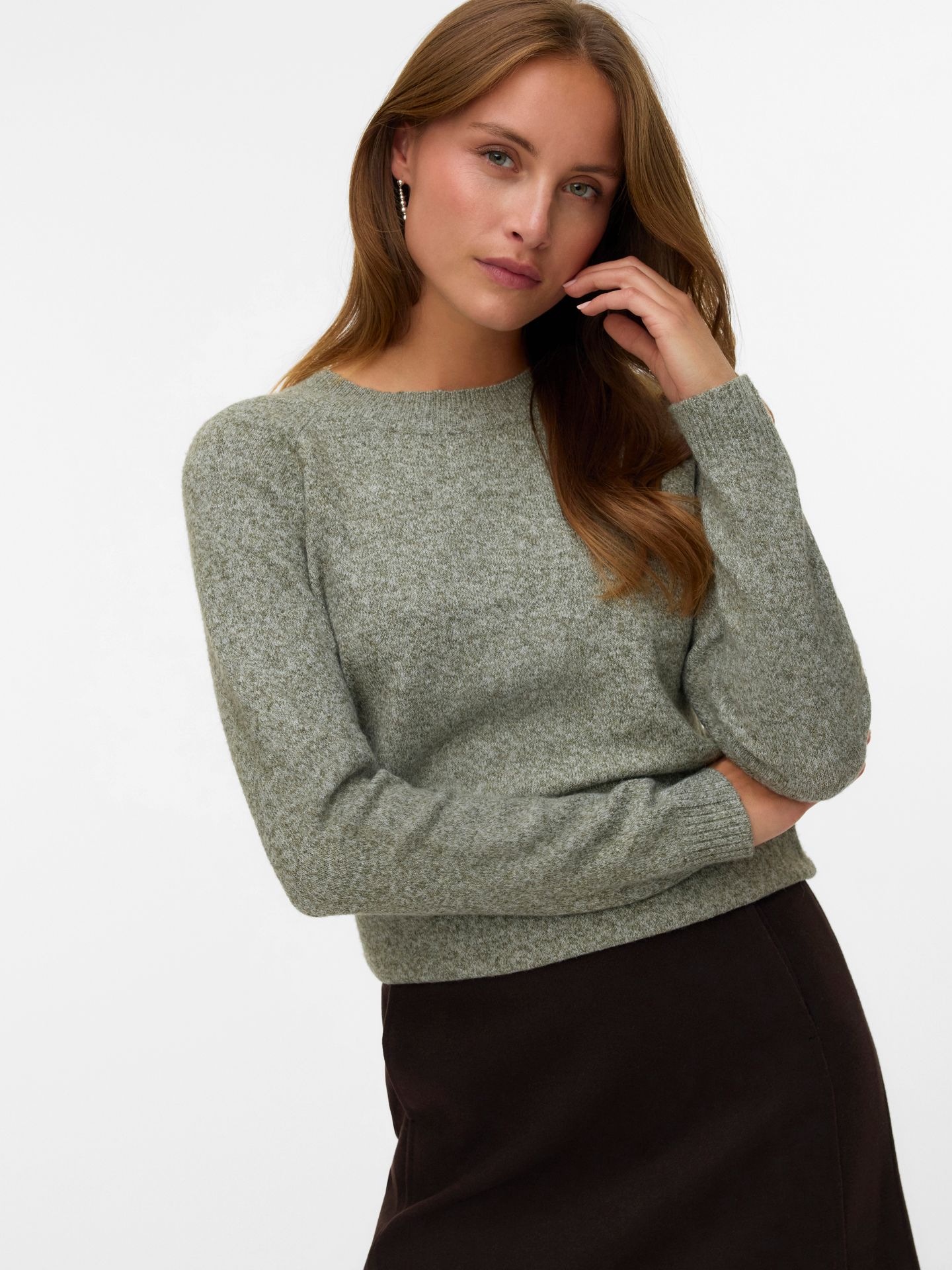 VMDOFFY LS O-NECK BLOUSE GA NOOS