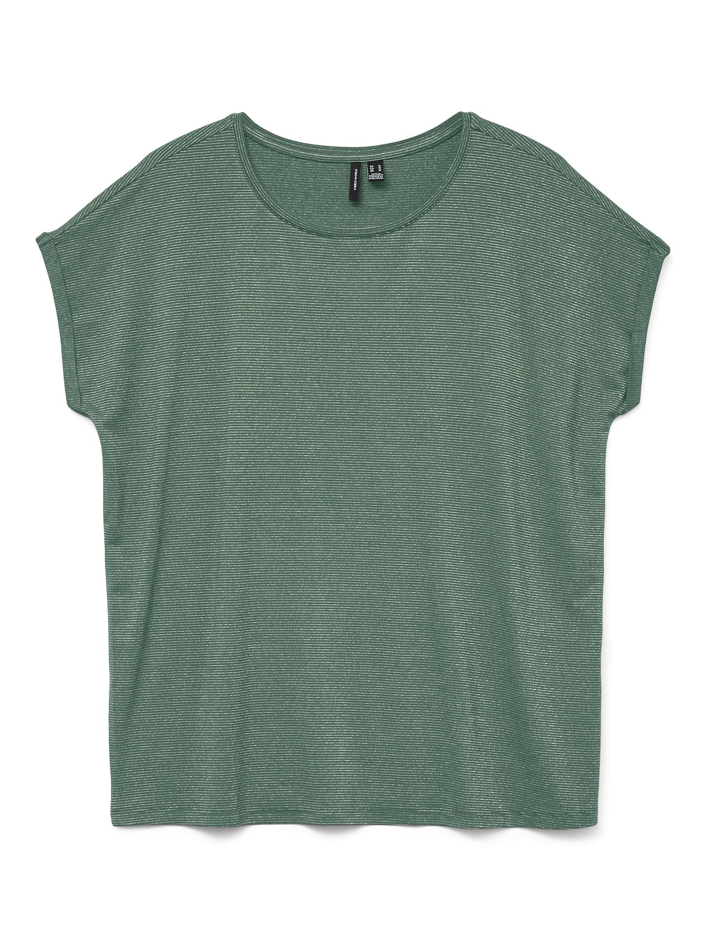 Vero Moda VMLAVA PLAIN SS TOP LUREX STRIP GA Laurel Wreath/Gia 00104853-EKA26011400000515