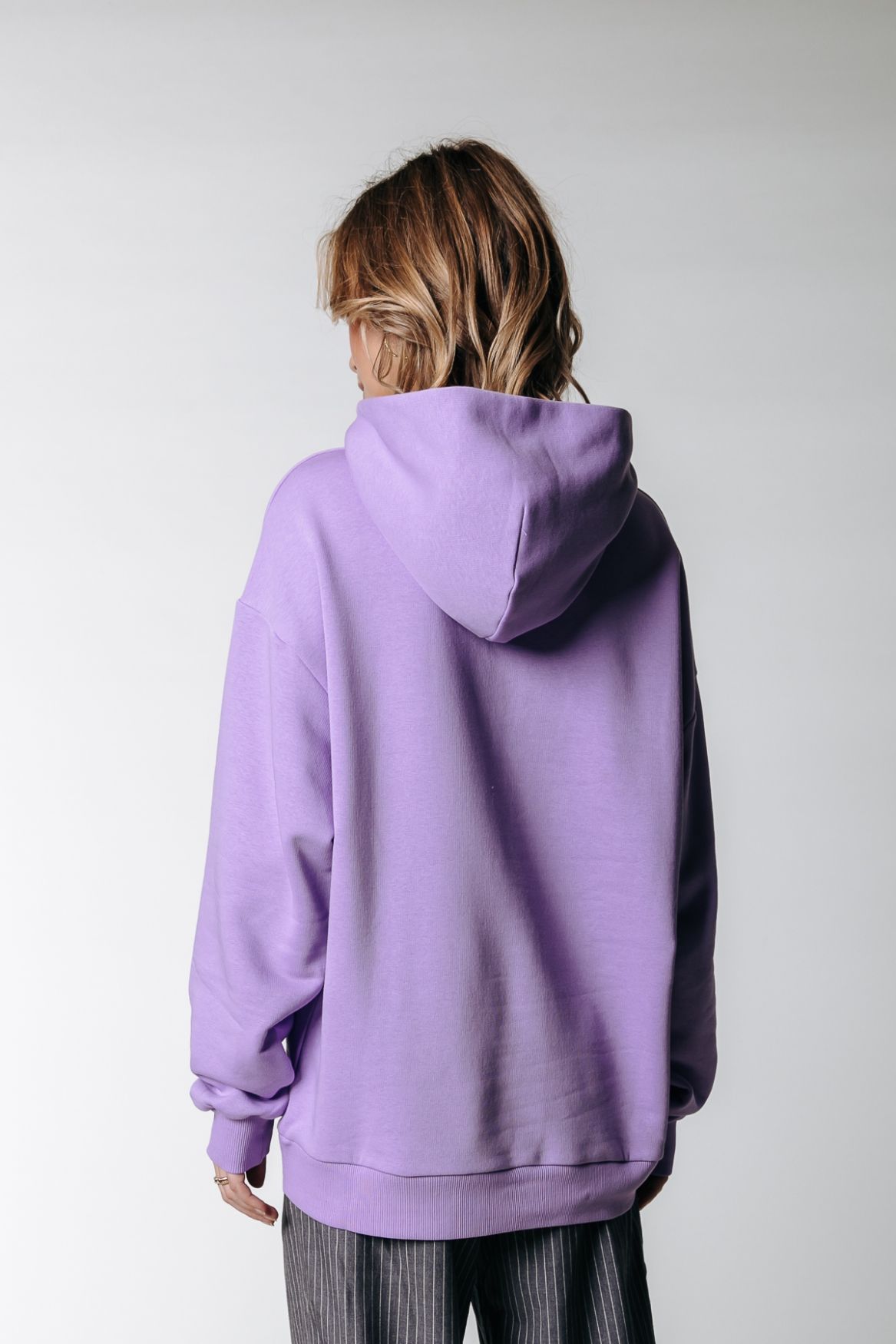 Colourful Rebel C star Oversized Clean Hoodie 622 light lilac 2900140802046