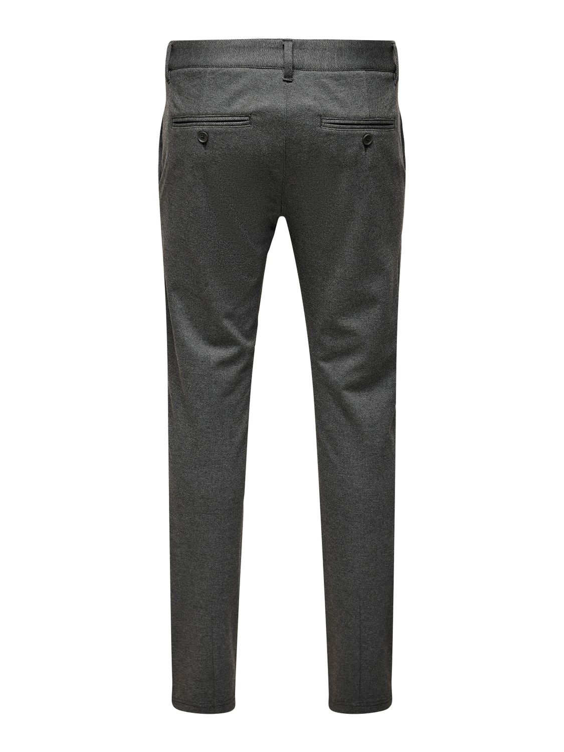 Only & Sons ONSMARK SLIM HERRINGBONE 2911 PANT Black 2900149540147