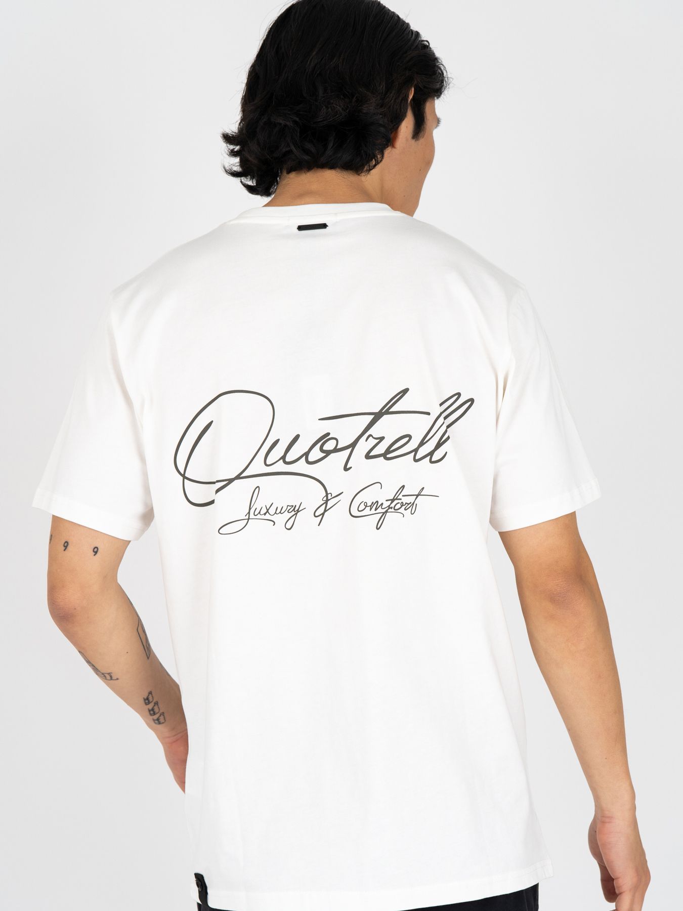 Quotrell Bologna t-shirt Off white/brown 00104929-OFFWBR