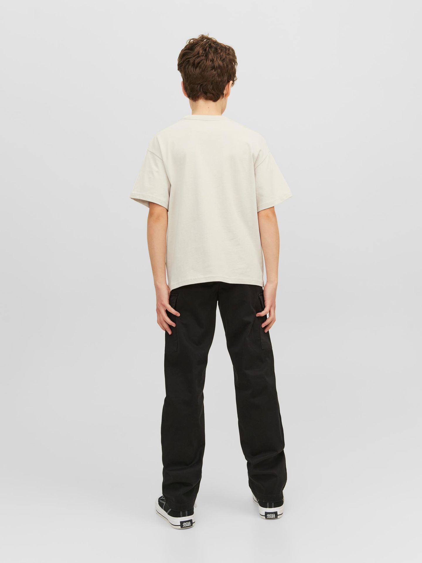 Jack & Jones JORVESTERBRO TEE SS CREW NECK NOOS Moonbeam/SLIM 2900140911021