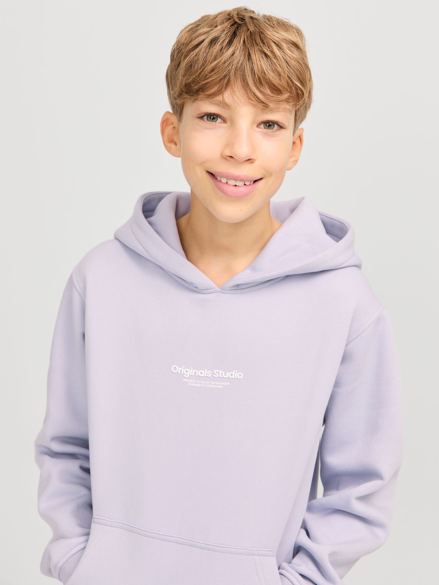 Jack & Jones JORVESTERBRO SWEAT HOOD NOOS JNR Cosmic Sky 2900154864047