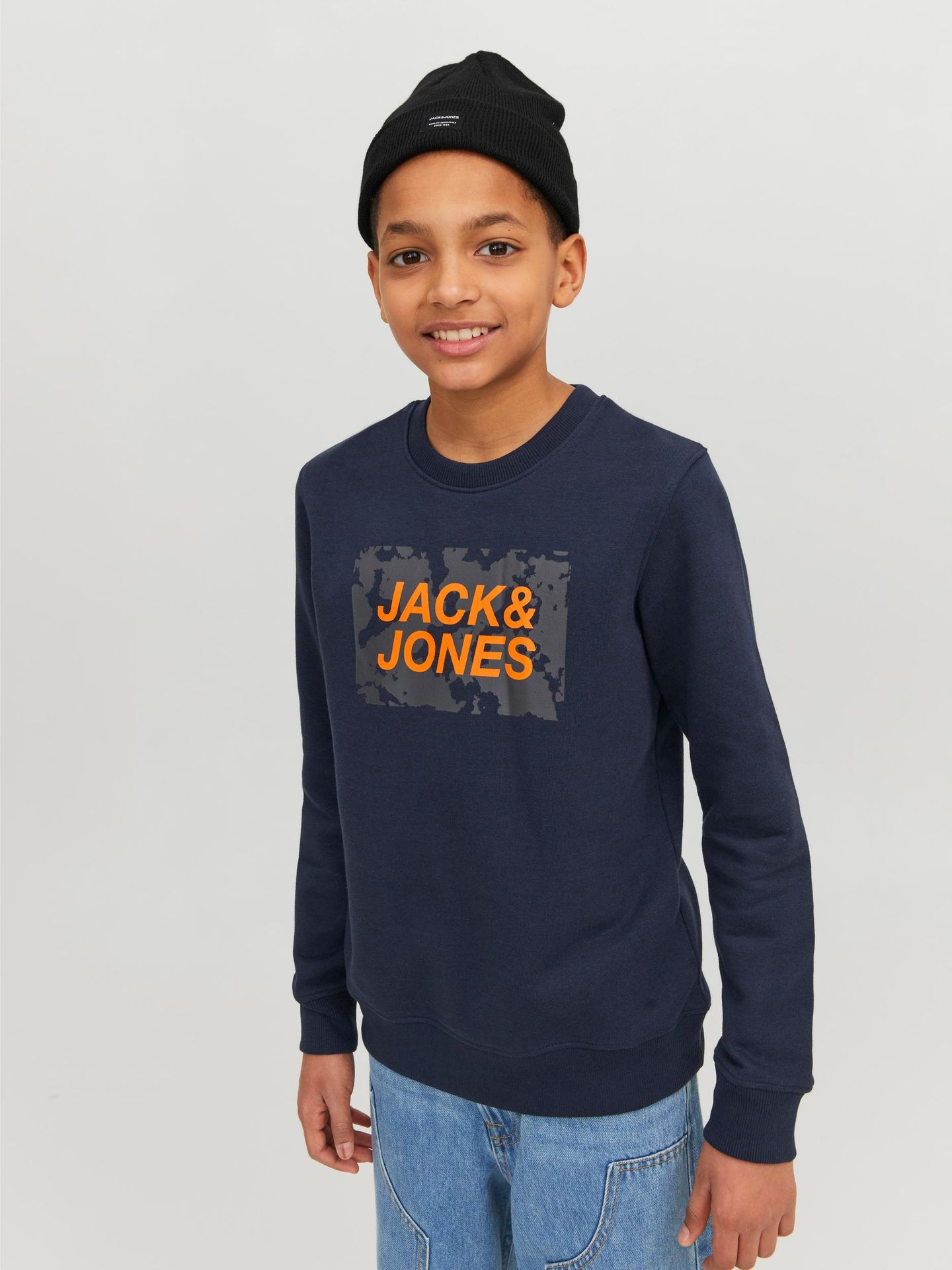 Jack & Jones JACDNA BEANIE SN JNR Black 2900140916019