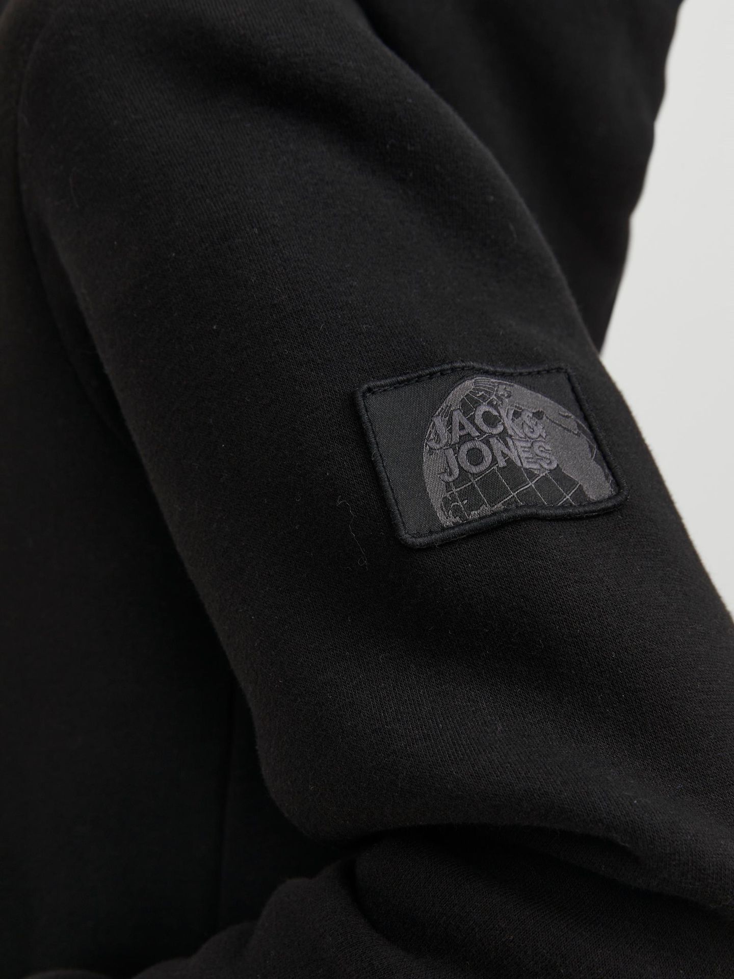 Jack & Jones JCOCLASSIC TWILL SWEAT HOOD JNR Black 2900140923031