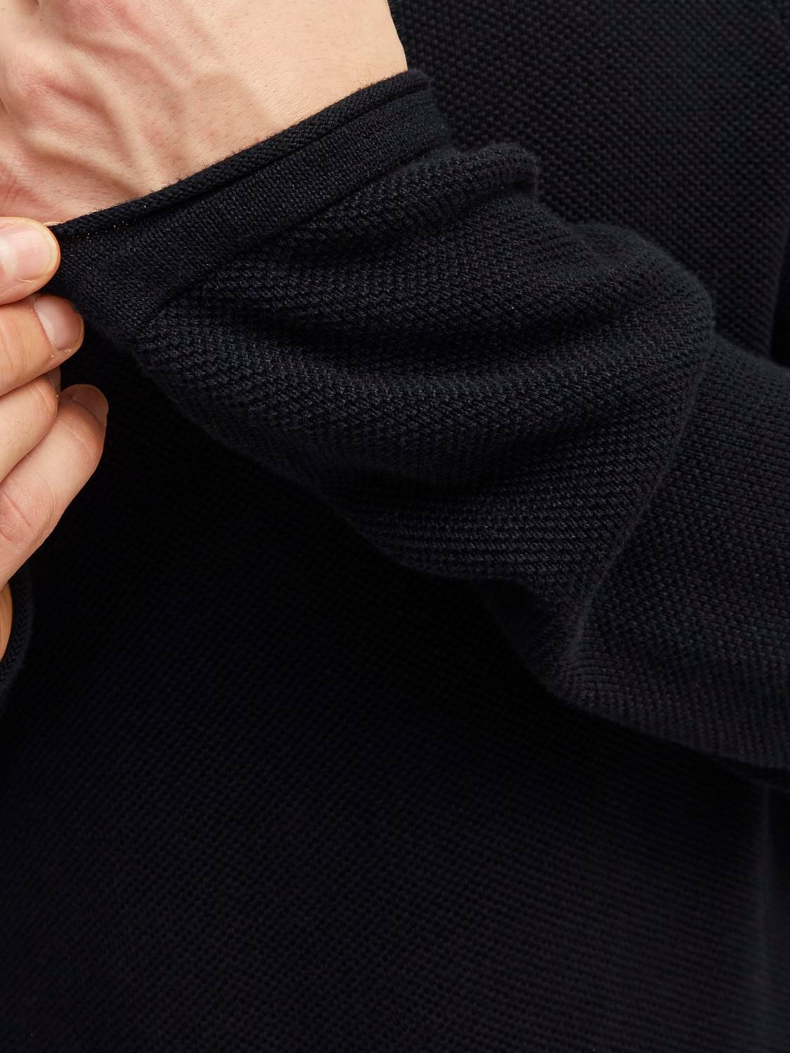 Jack & Jones JJEHILL KNIT CREW NECK NOOS Black 2900149621037