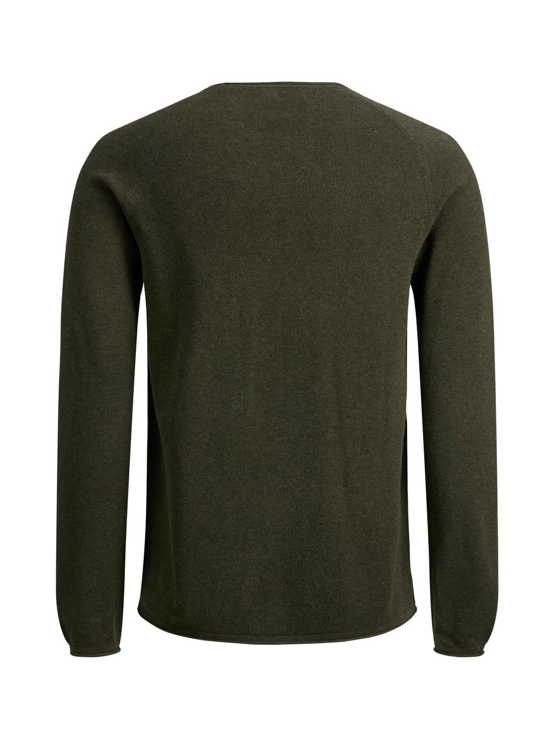 Jack & Jones JJEHILL KNIT CREW NECK NOOS Olive Night/Melange 2900149623055