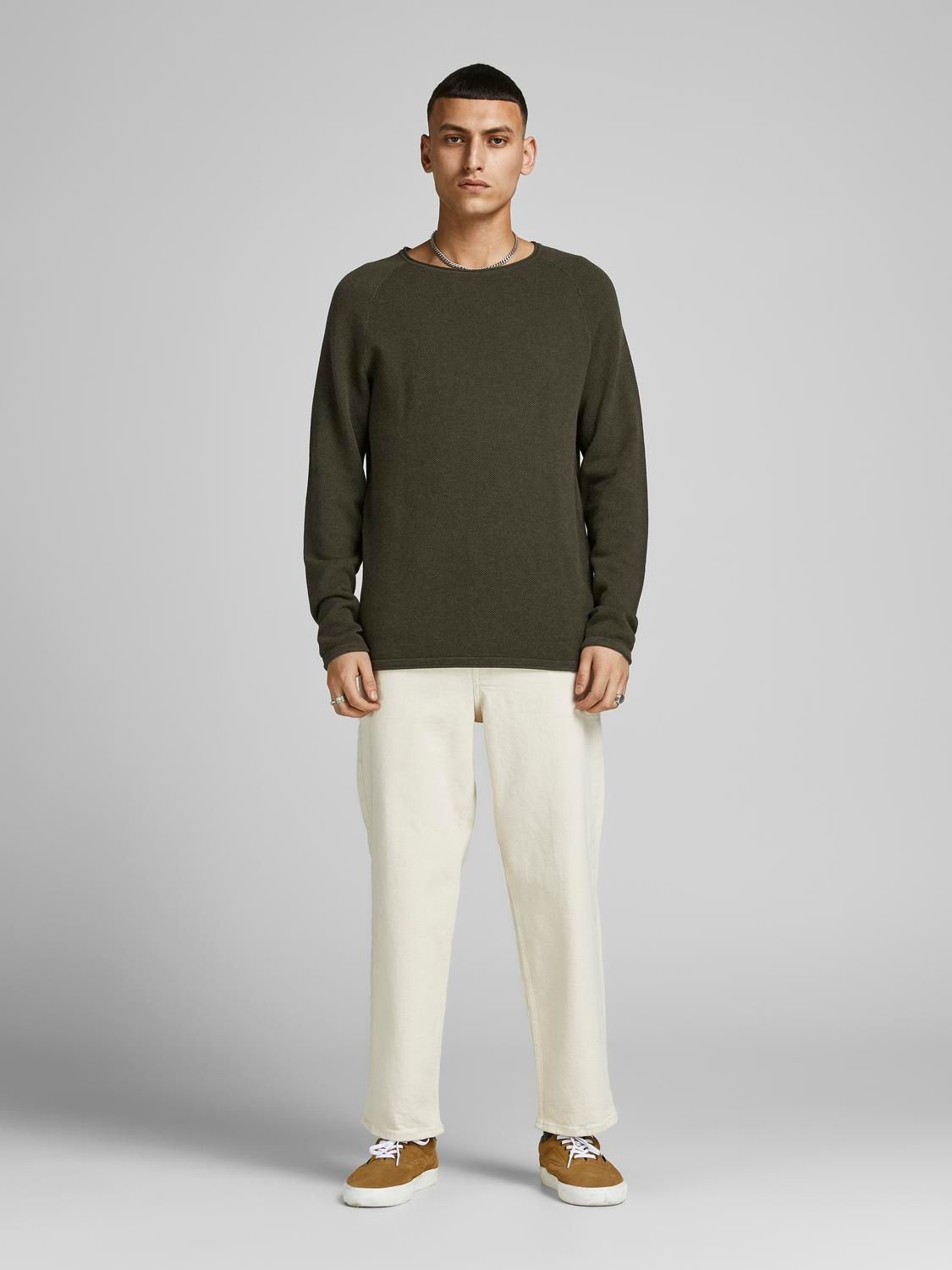 JJEHILL KNIT CREW NECK NOOS