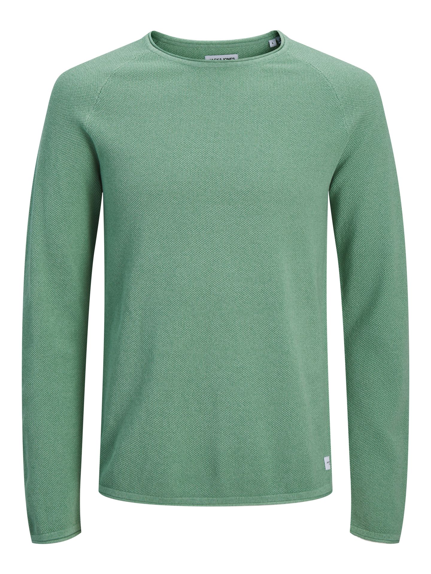 Jack & Jones JJEHILL KNIT CREW NECK NOOS Granite Green 2900162593014