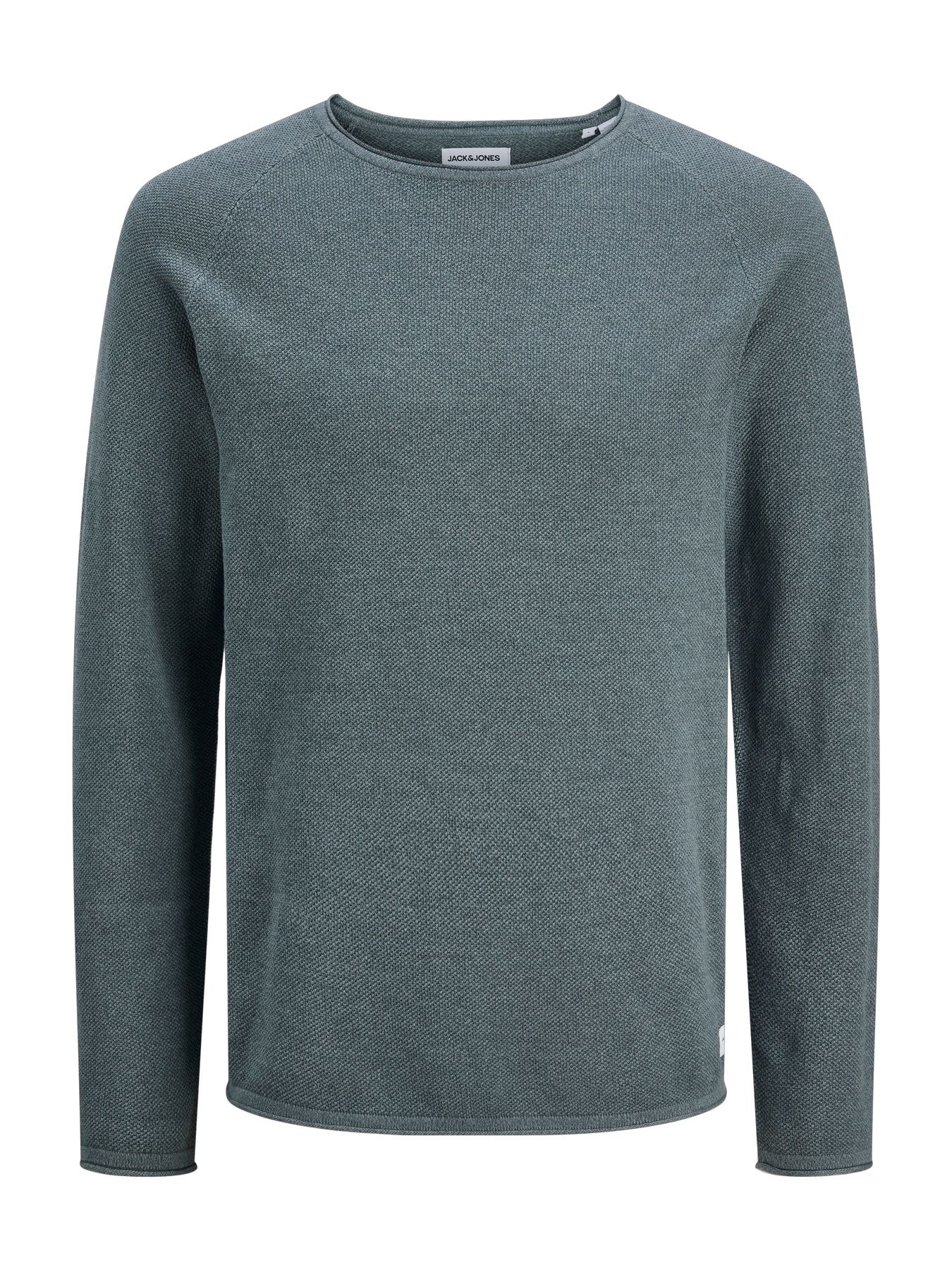 Jack & Jones JJEHILL KNIT CREW NECK NOOS Stormy Weather/Twist 2900158447055 Jack & Jones JJEHILL KNIT CREW NECK NOOS Stormy Weather/Twist 2900158447055