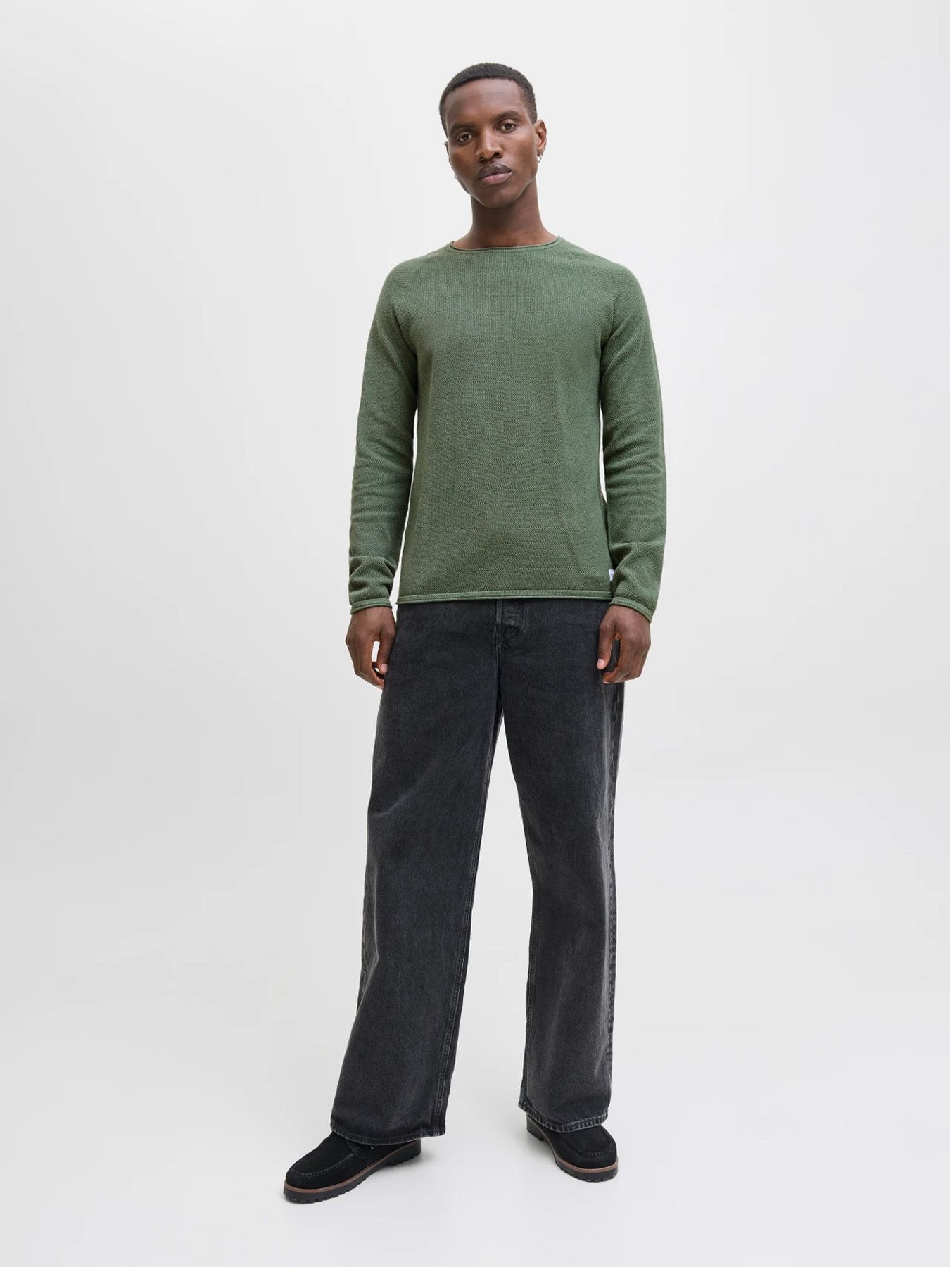 Jack & Jones JJEHILL KNIT CREW NECK NOOS Laurel Wreath/Twist 2900158450031 Jack & Jones JJEHILL KNIT CREW NECK NOOS Laurel Wreath/Twist 2900158450031