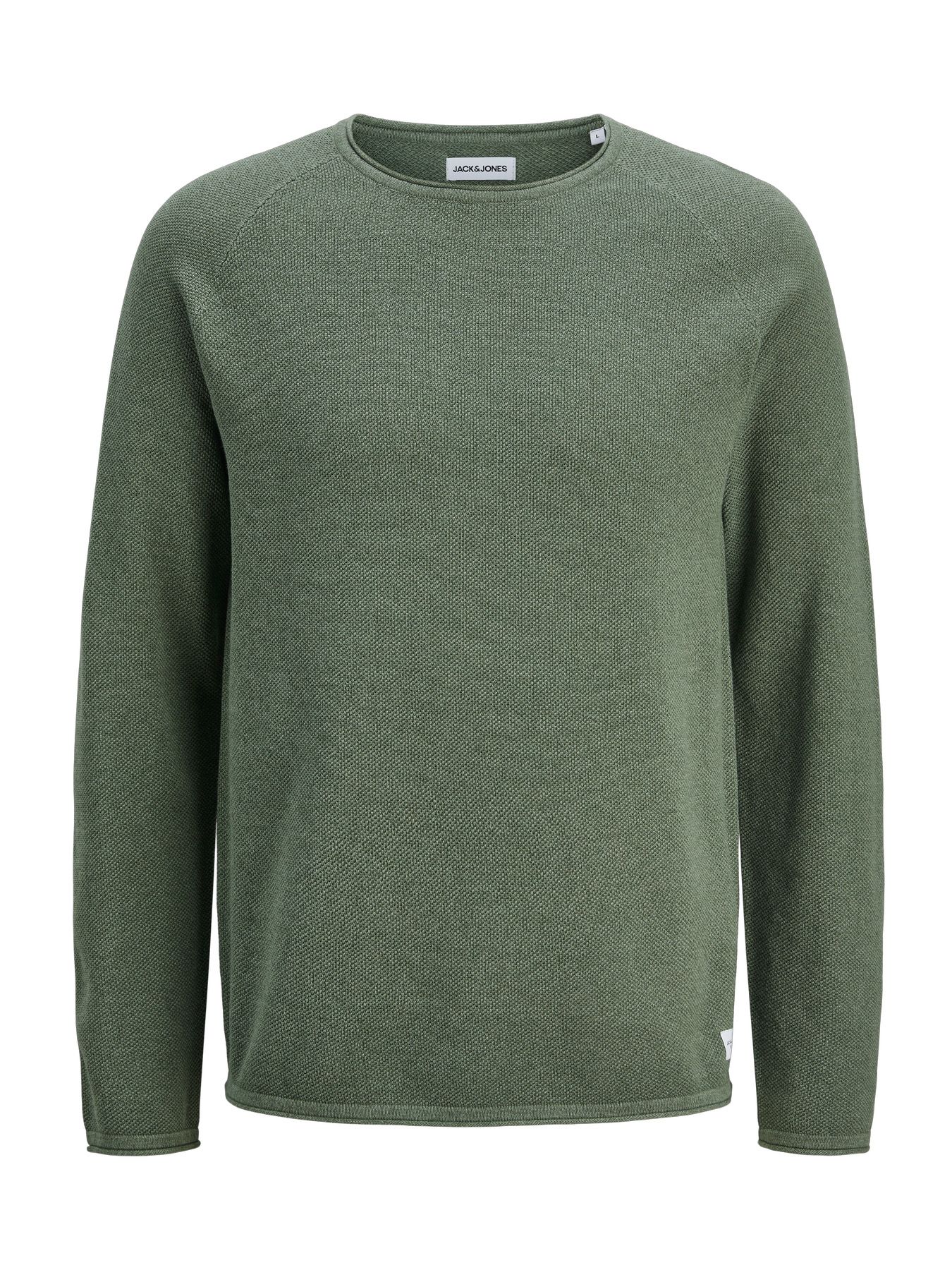 Jack & Jones JJEHILL KNIT CREW NECK NOOS Laurel Wreath/Twist 2900158450031 Jack & Jones JJEHILL KNIT CREW NECK NOOS Laurel Wreath/Twist 2900158450031