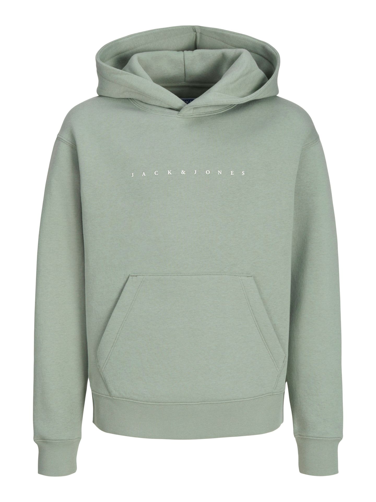 Jack & Jones JJESTAR JJ SWEAT HOOD NOOS JNR Iceberg Green 00104945-EKA26011400000741