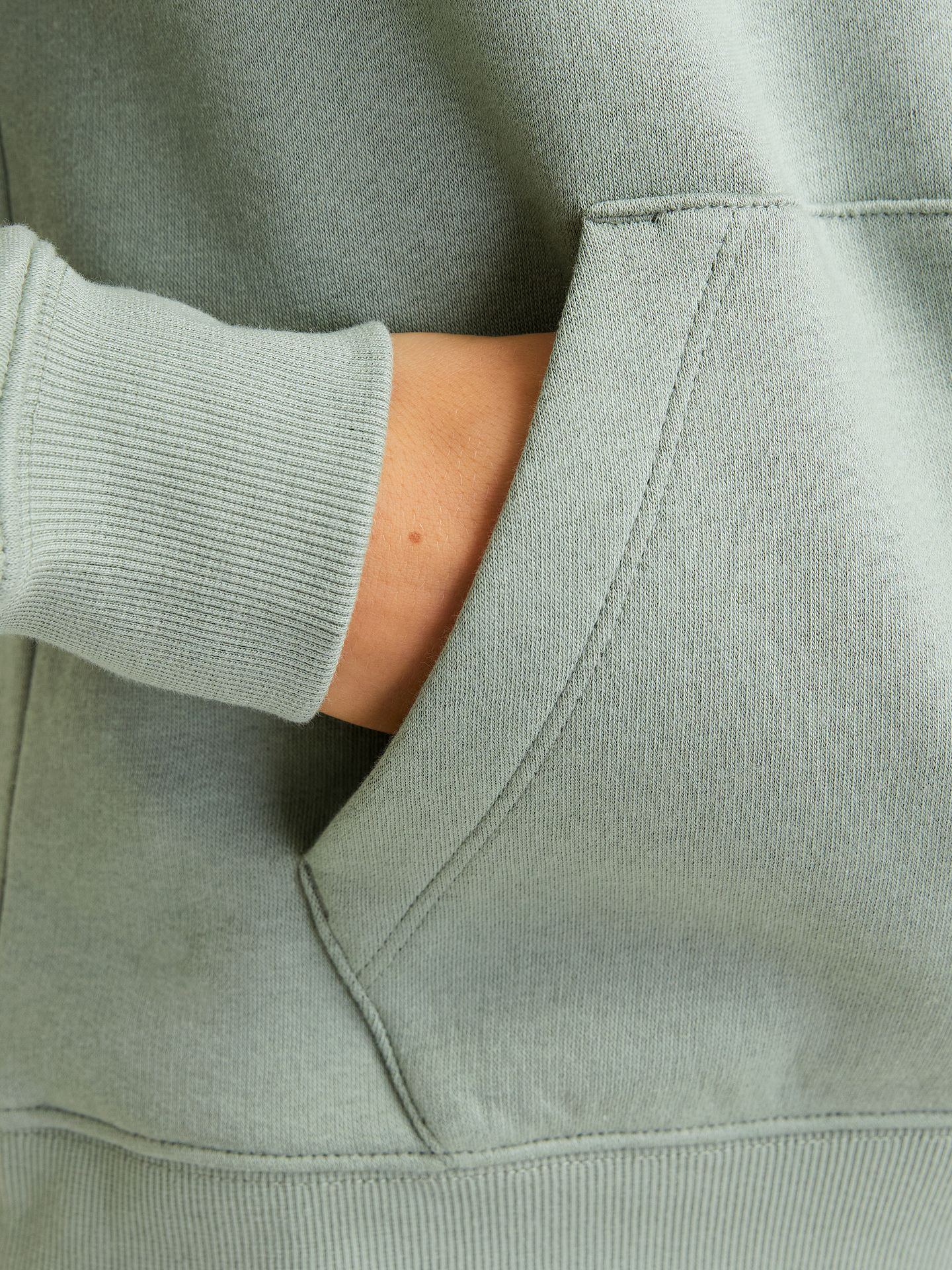 Jack & Jones JJESTAR JJ SWEAT HOOD NOOS JNR Iceberg Green 2900152522017