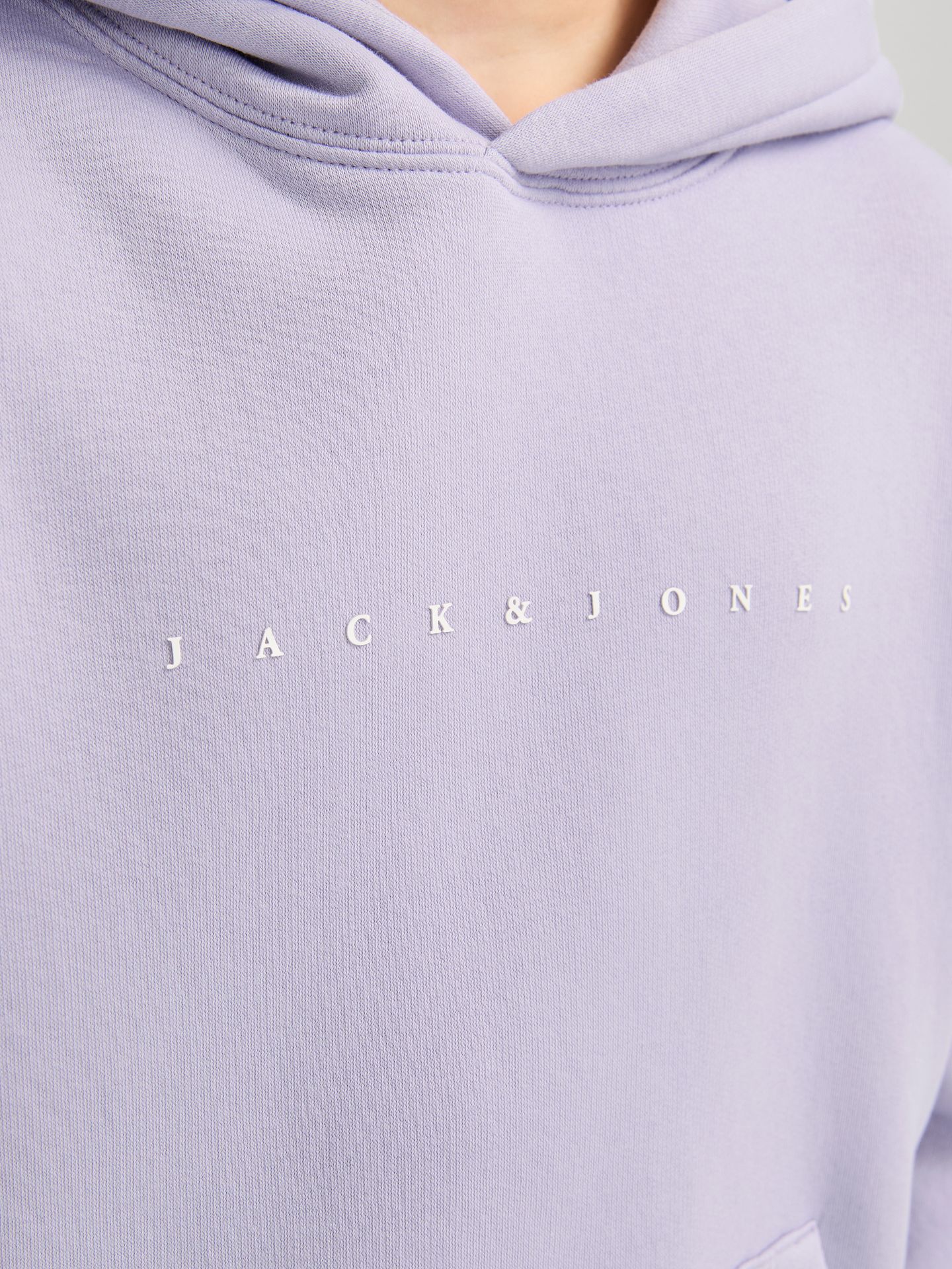 Jack & Jones JJESTAR JJ SWEAT HOOD NOOS JNR Languid Lavender 2900152433047