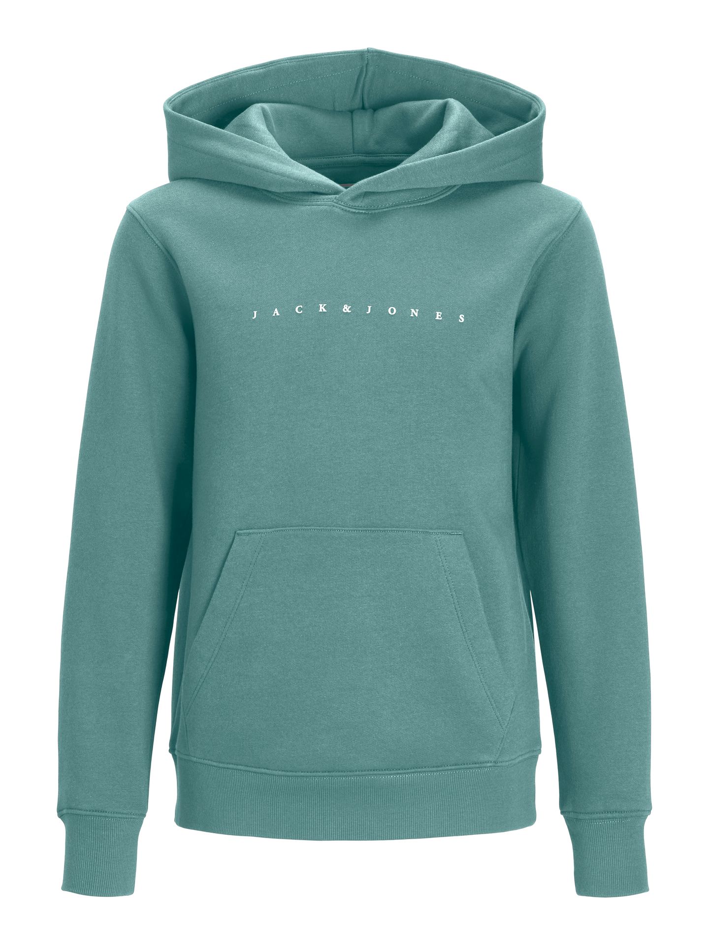 Jack & Jones JJESTAR JJ SWEAT HOOD NOOS JNR Mineral Blue 2900162607056